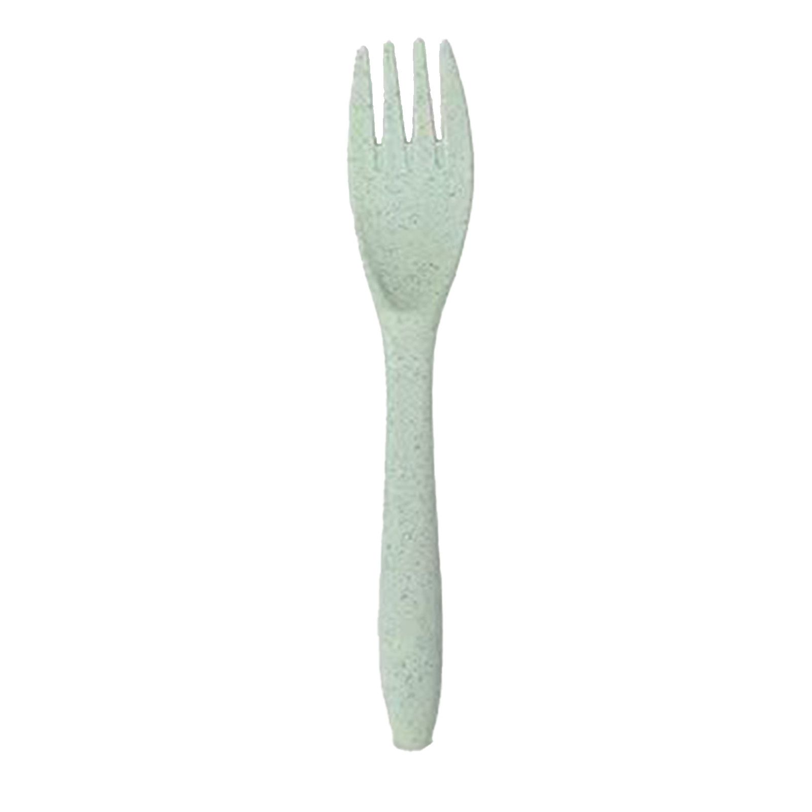 Wheat Straw Cutlery Set Modern Portable Fork Spoon Knife Tableware with Box view 7