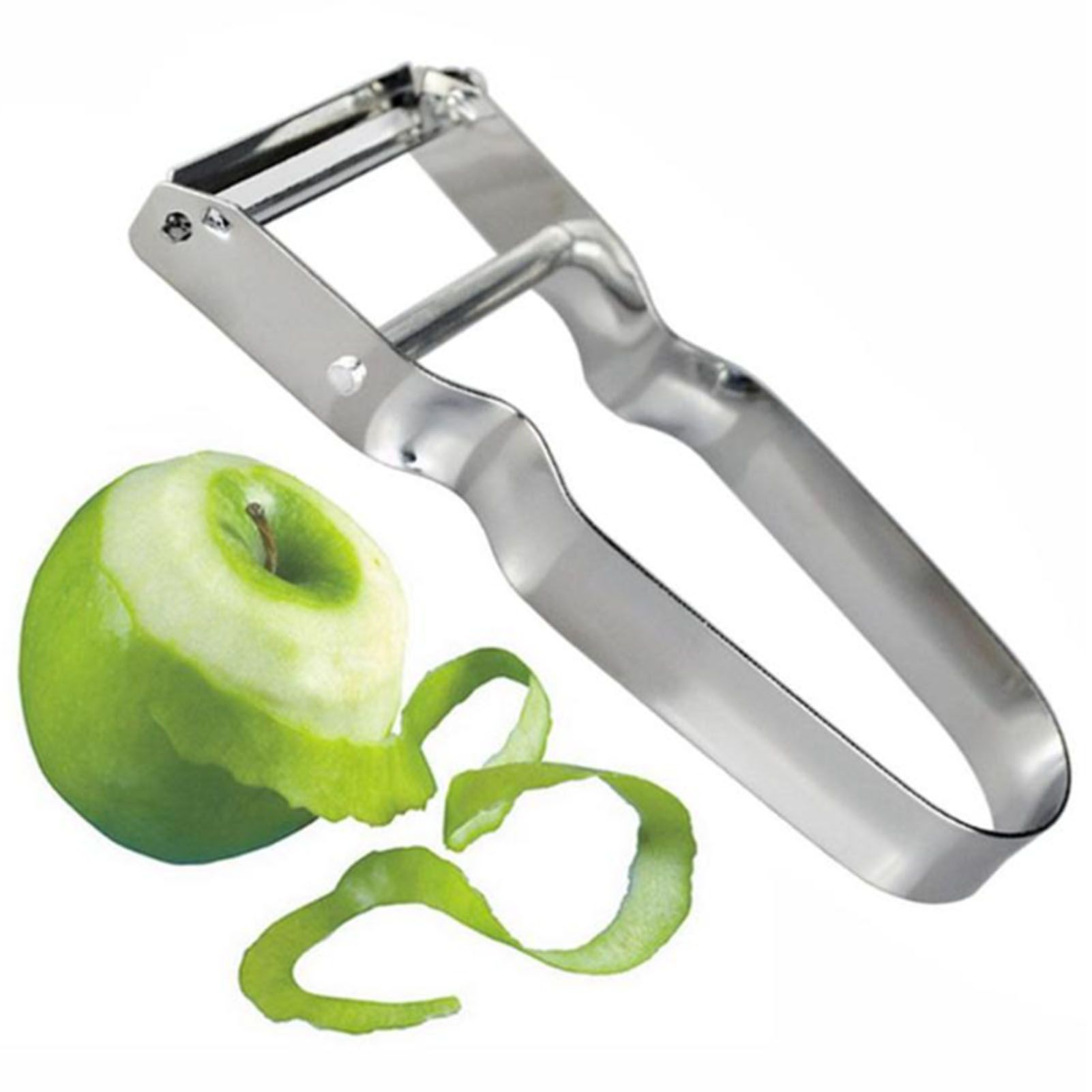 Stainless Steel Peeler U Shape Ergonomic Handle Fruit Peeler Vegetable Peeler view 6