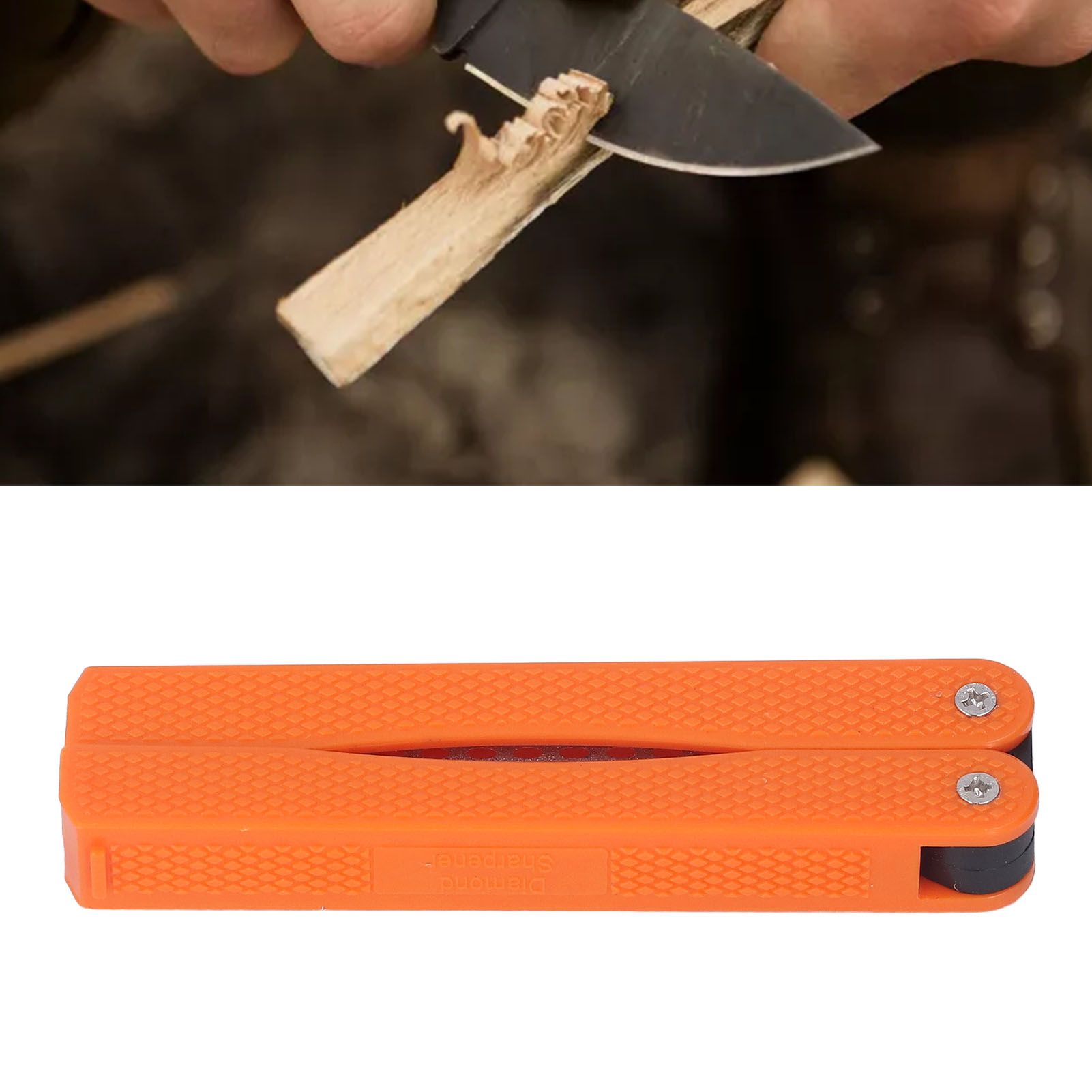 Knife Sharpener Foldable Fan Shaped Adamas Material Lightweight Portable Knife view 12