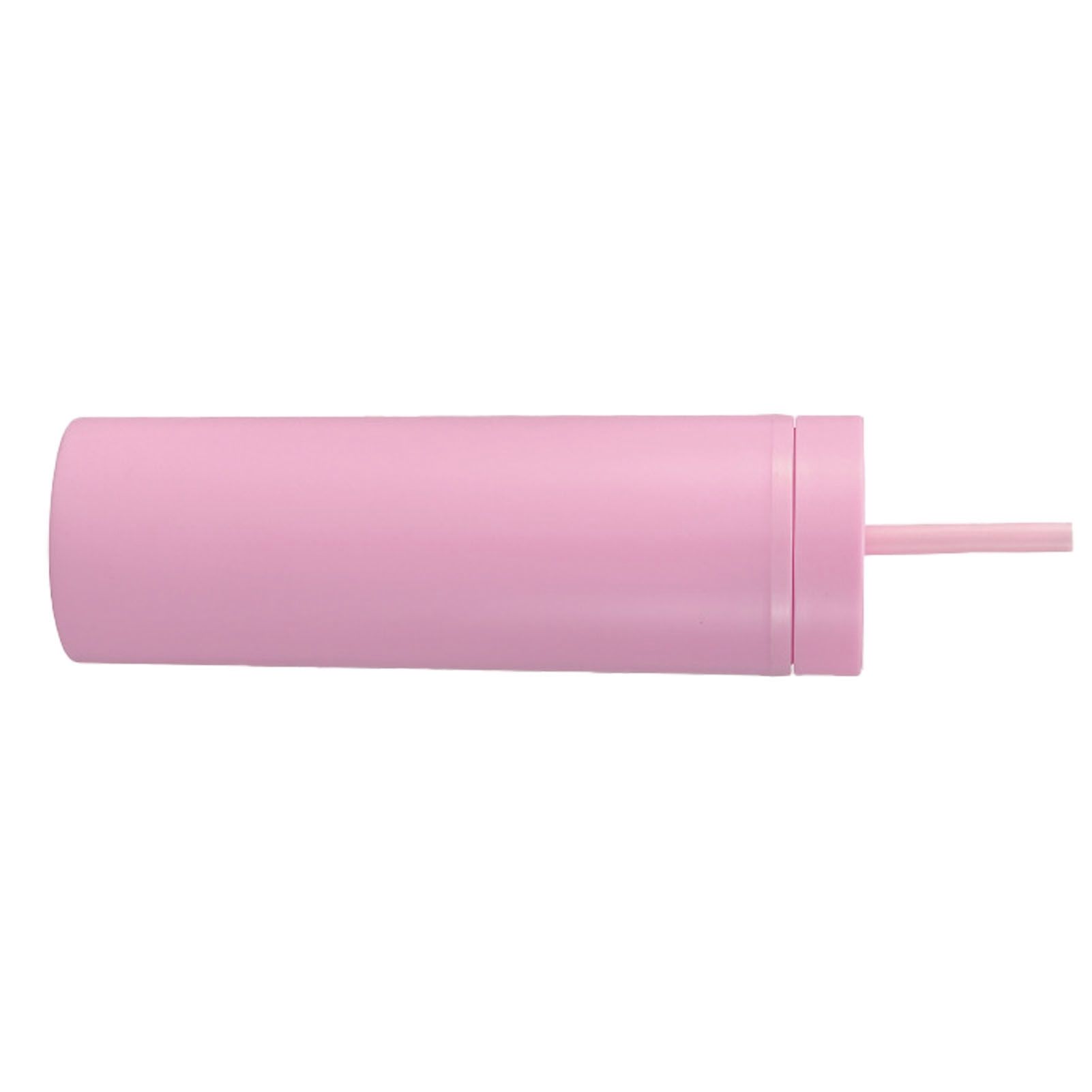 16oz Plastic Tumblers with Lids and Straws Frosting Matte Plastic Drinking view 4