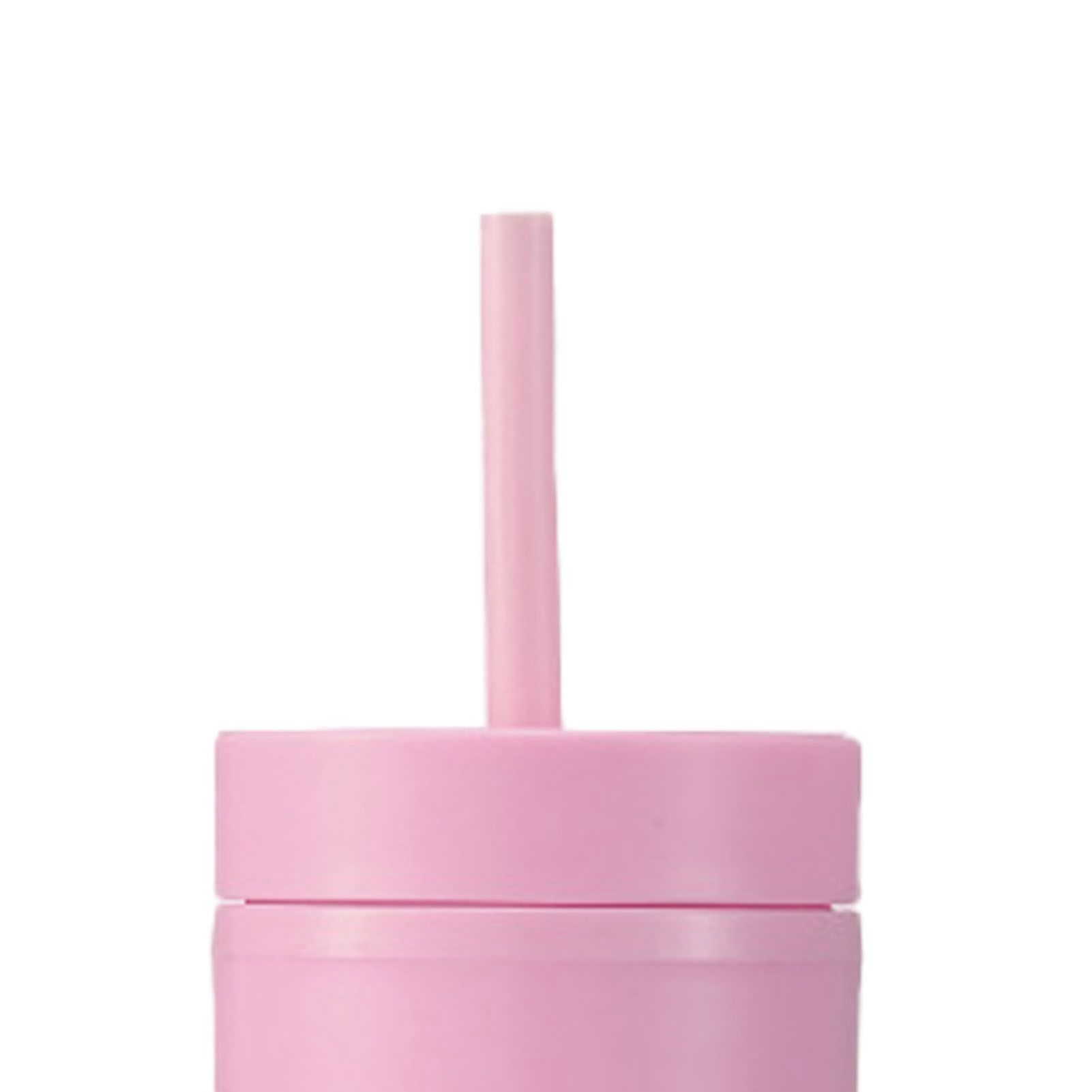 16oz Plastic Tumblers with Lids and Straws Frosting Matte Plastic Drinking view 8