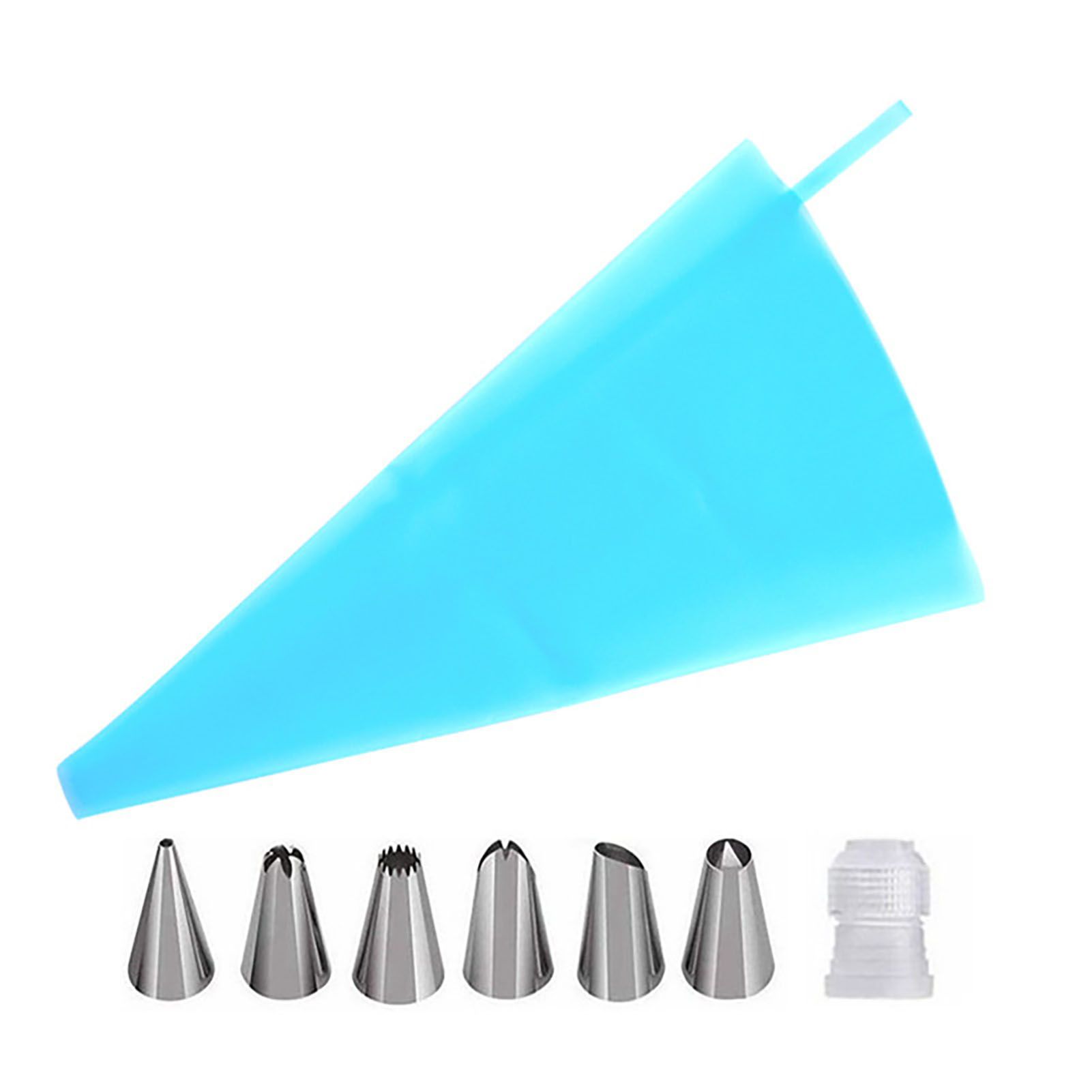 Piping Bags and Tips Set Cake Decorating Supplies for Baking TPU Pastry Bags
