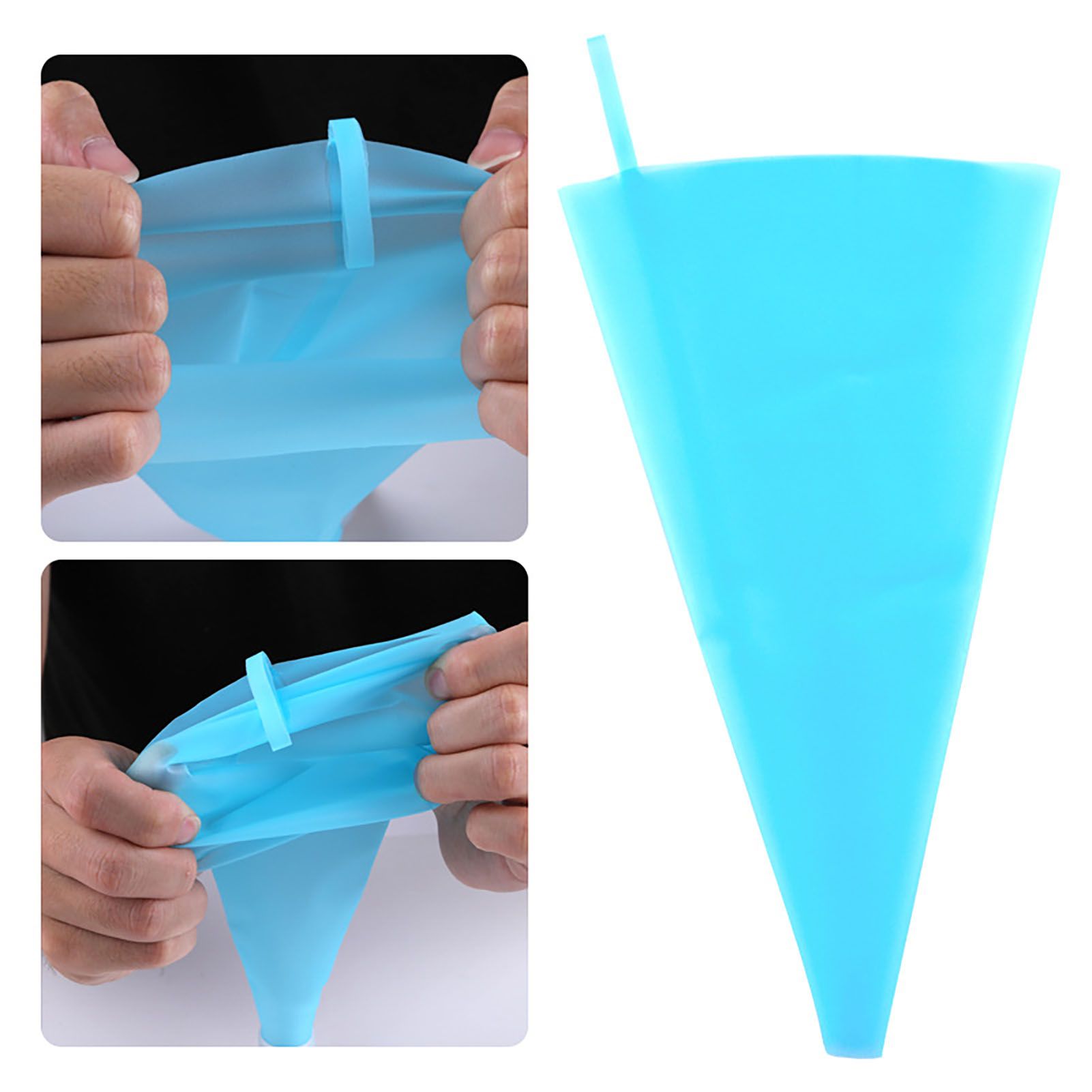Piping Bags and Tips Set Cake Decorating Supplies for Baking TPU Pastry Bags view 4