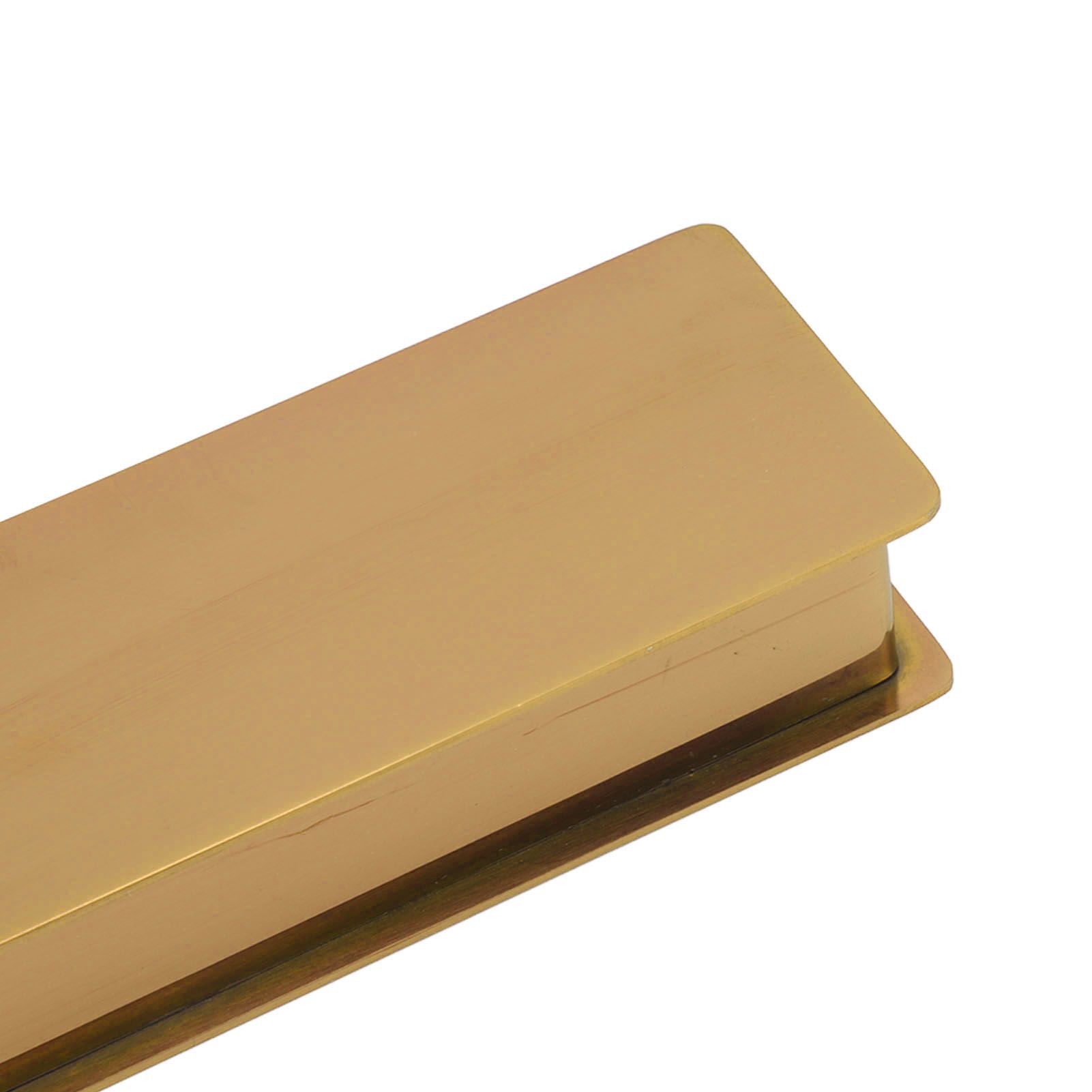 Toothpick Holder Stainless Steel Rectangular Toothpick Holder with Lid for view 13