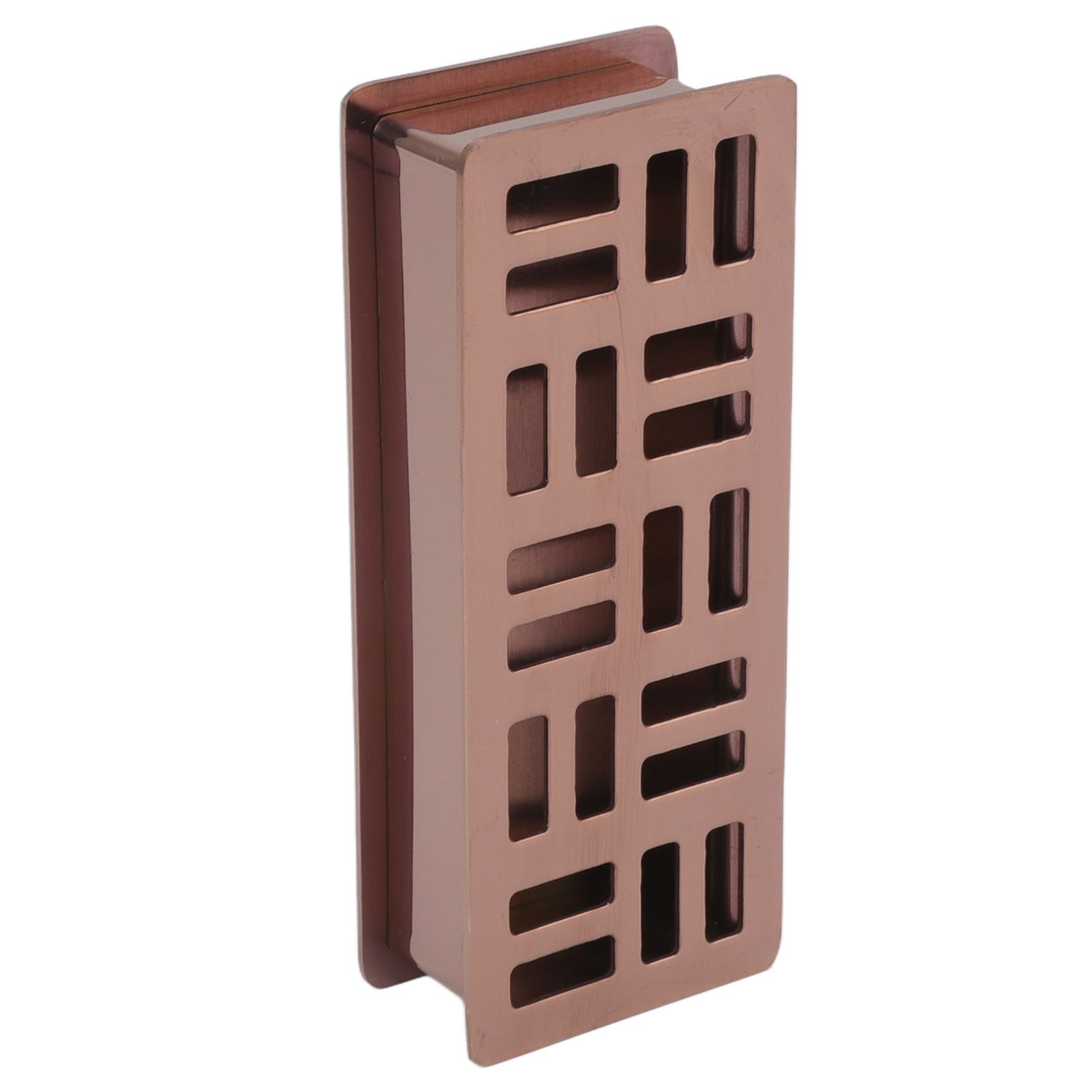 Stainless Steel Toothpick Holder Hollowed Out Rust Prevention Rectangle view 4