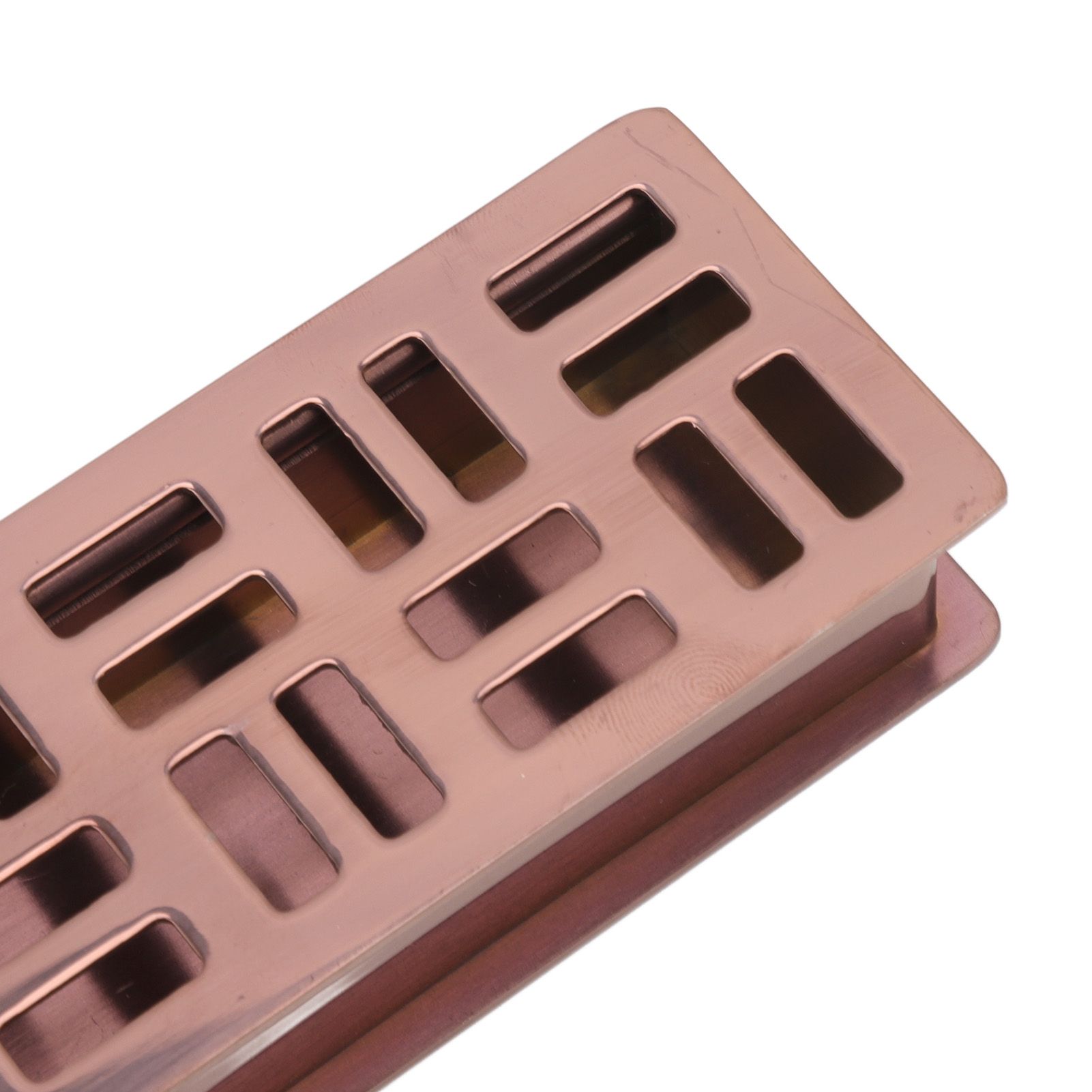 Stainless Steel Toothpick Holder Hollowed Out Rust Prevention Rectangle view 13