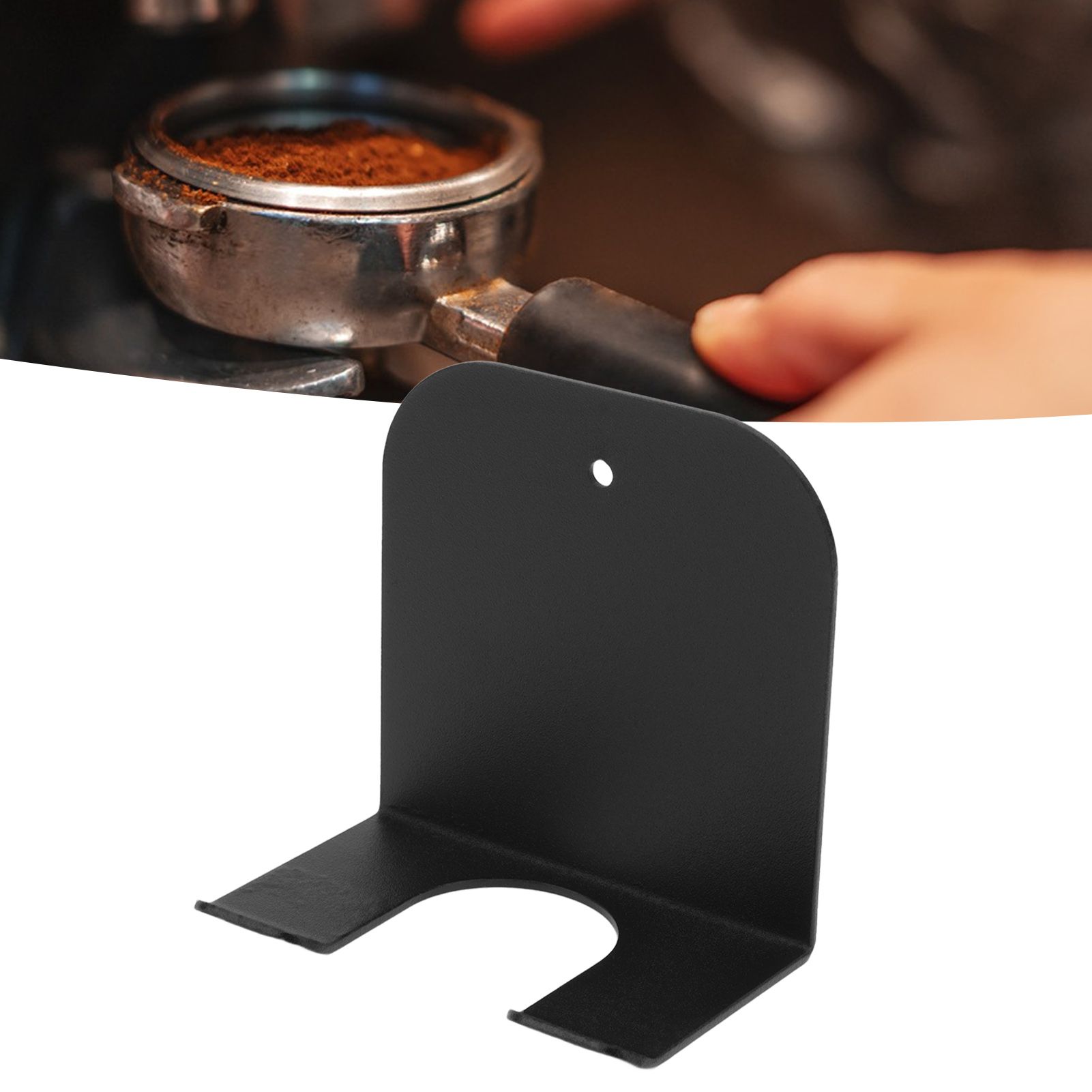 Bottomless Handle Ear Bracket Universal Metal Coffee Machine Handle Hanger for view 11