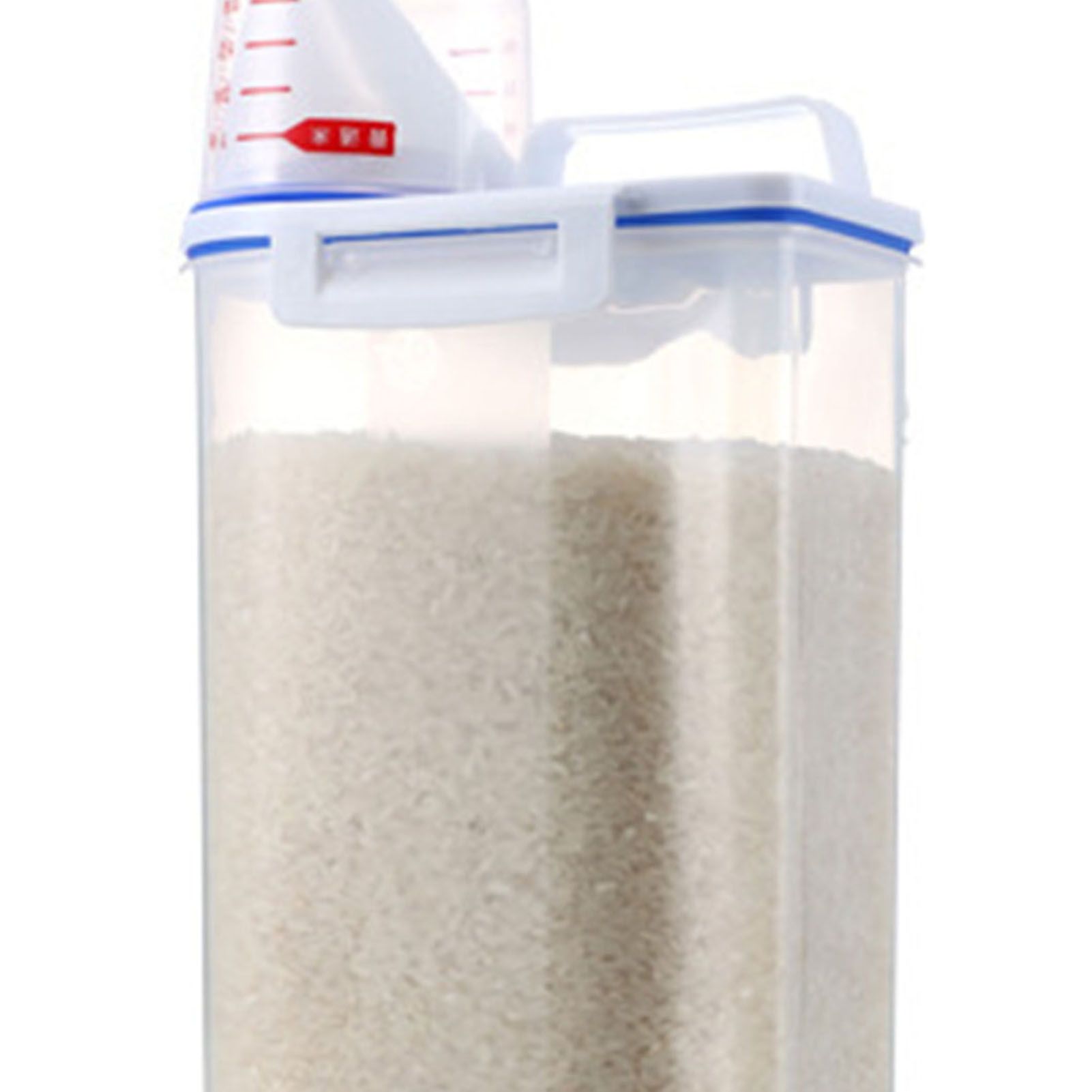 Rice Storage Barrel 2KG Capacity BPA Free Airtight Cereal Container with view 8