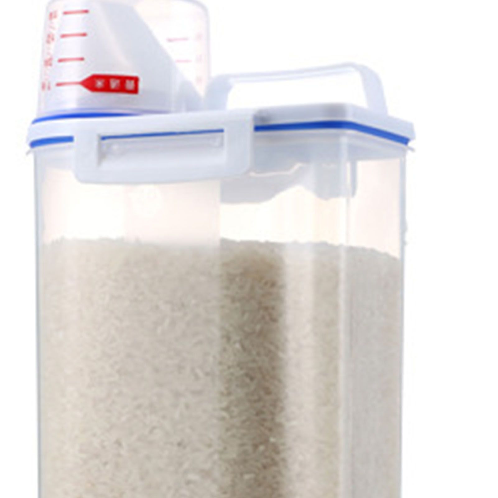 Rice Storage Barrel 2KG Capacity BPA Free Airtight Cereal Container with view 9