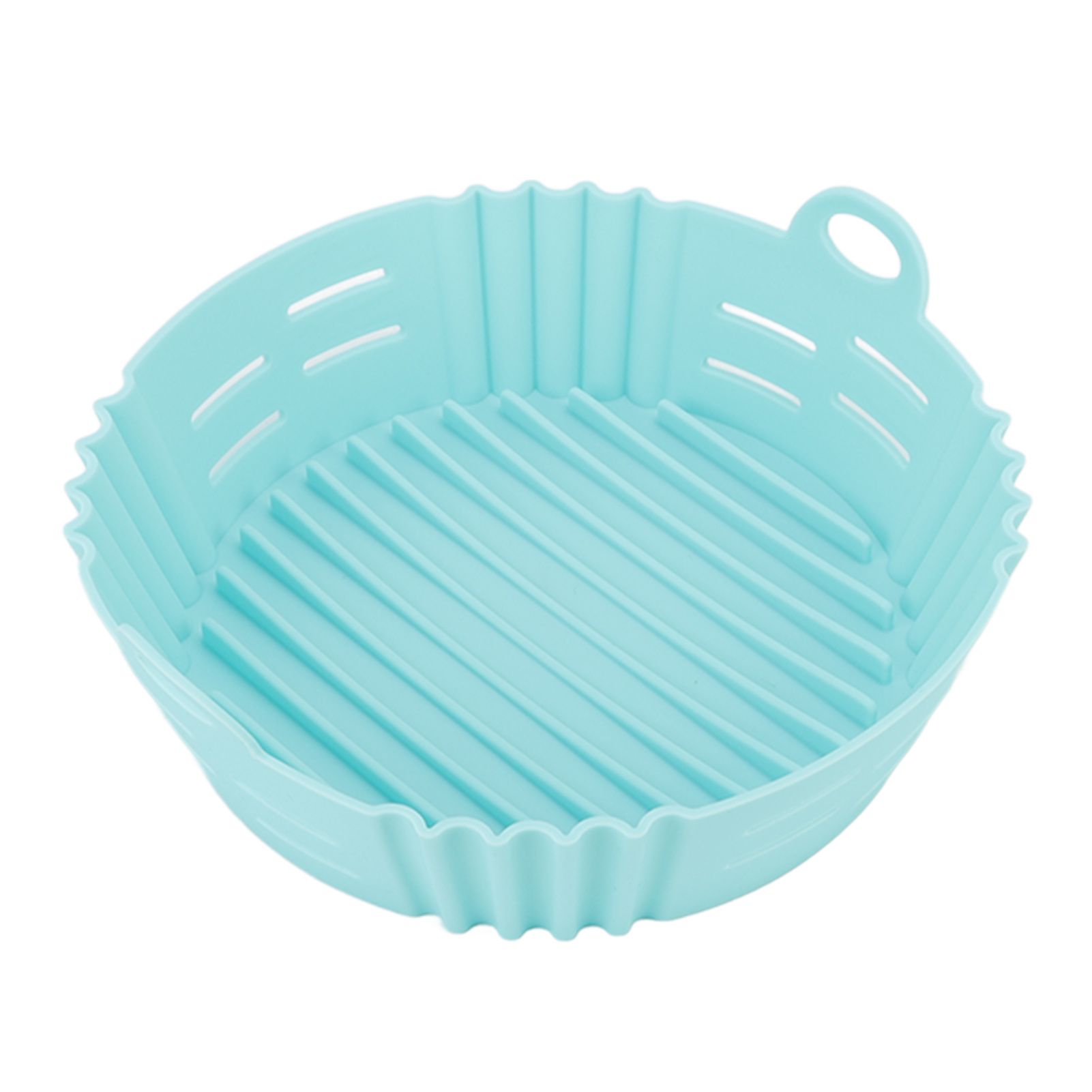 Fryer Silicone Liner Heat Resistant Elastic Washable Food Grade Reusable Fryer view 3