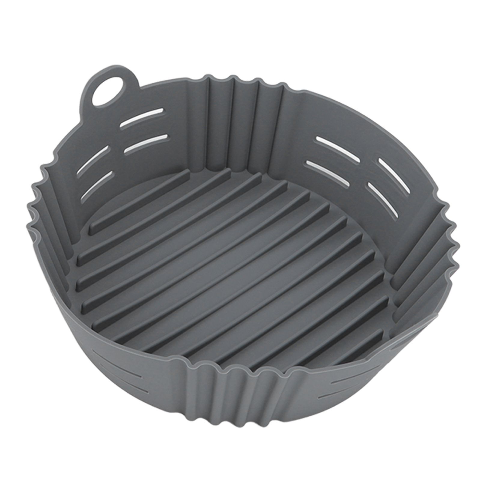 Fryer Silicone Liner Heat Resistant Elastic Washable Food Grade Reusable Fryer view 2