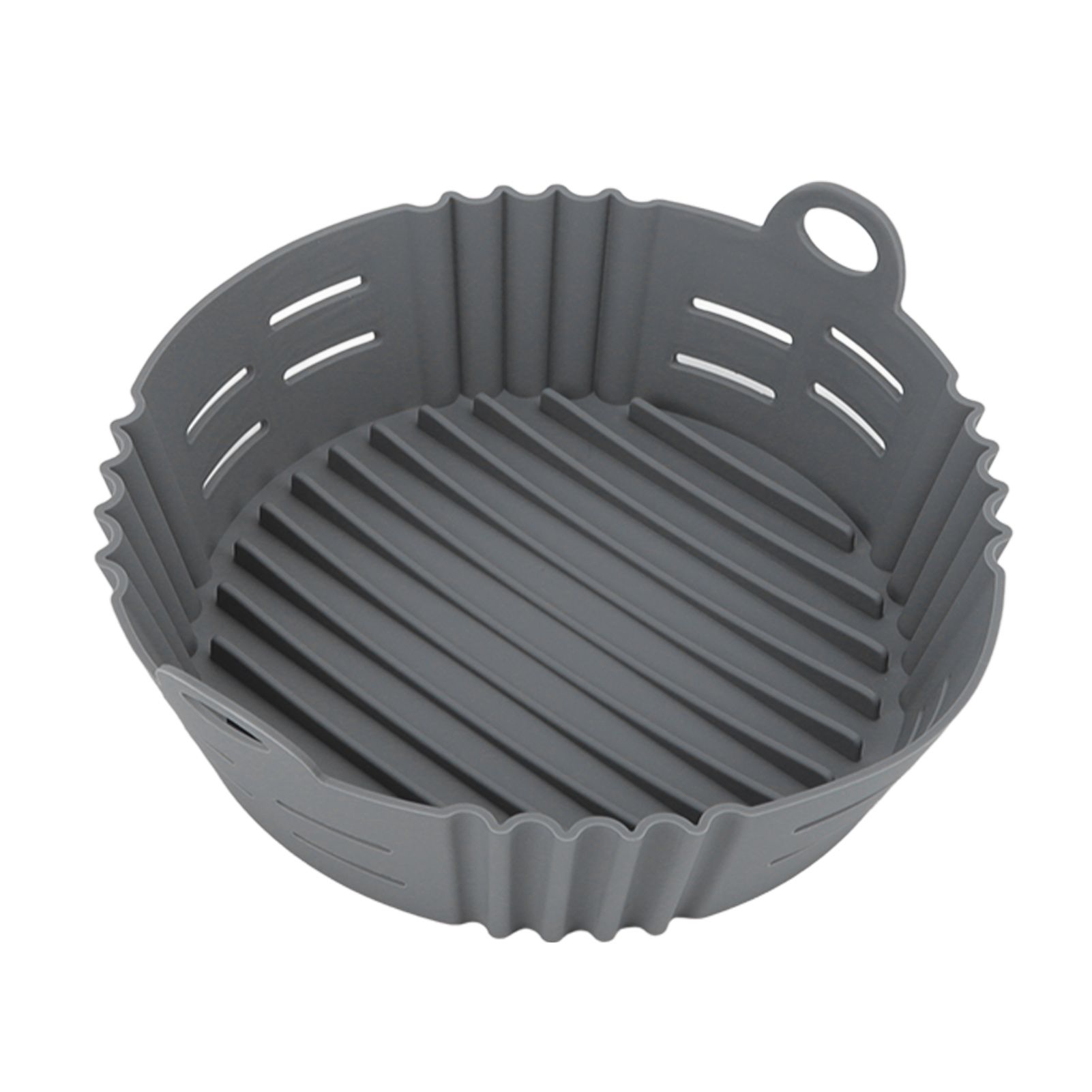 Fryer Silicone Liner Heat Resistant Elastic Washable Food Grade Reusable Fryer view 3
