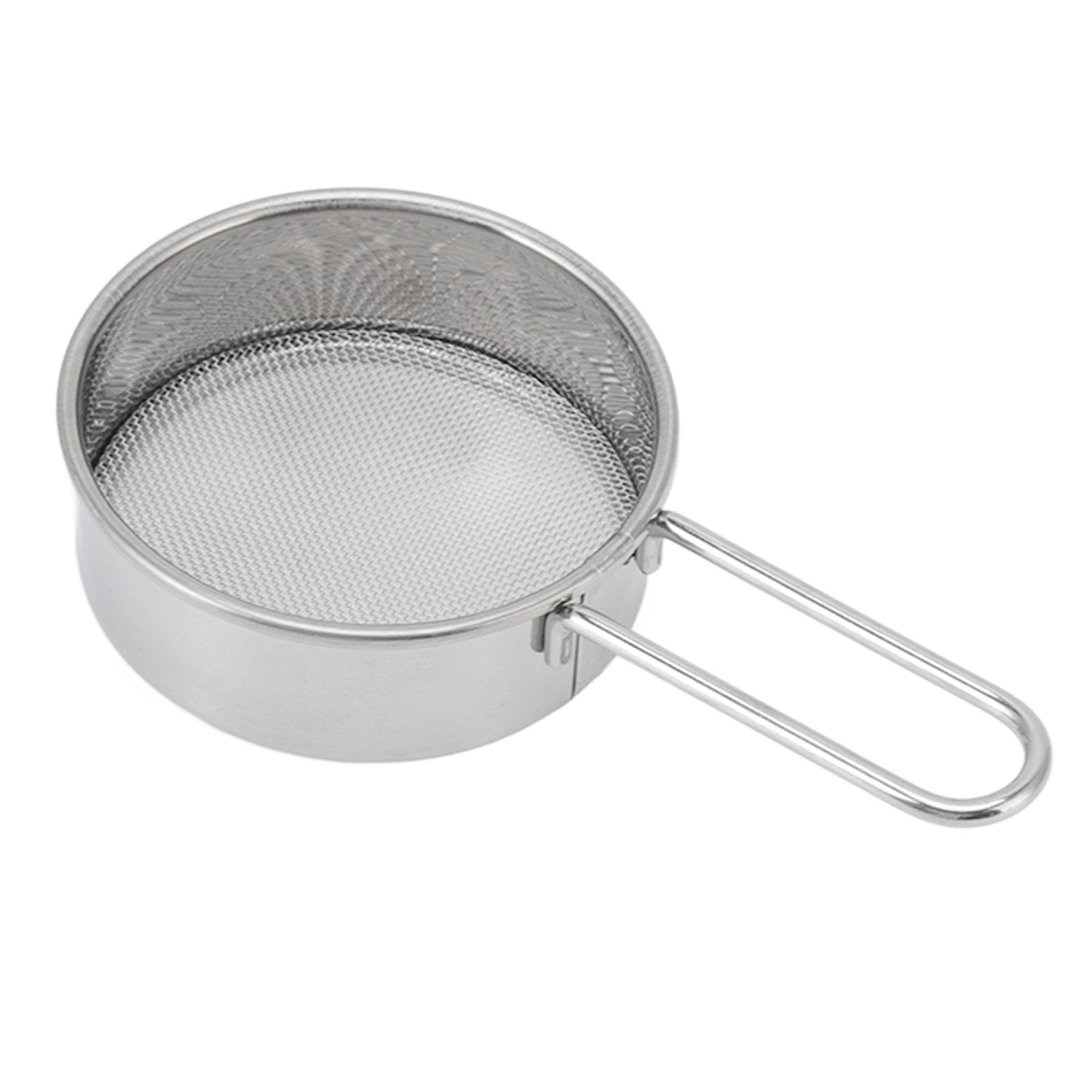 Flour Sieve Strainer 304 Stainless Steel Lightweight Easy Cleaning Ergonomic view 5