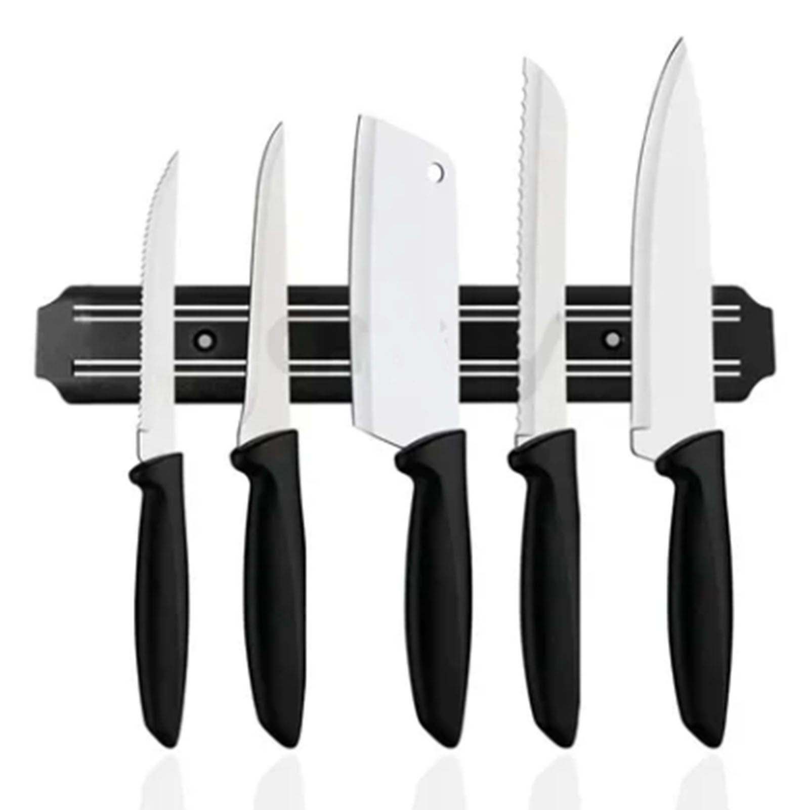 Magnetic Knife Holder Modern Simple Design Multi Use Wall Mount Knife Strip 38cm view 5