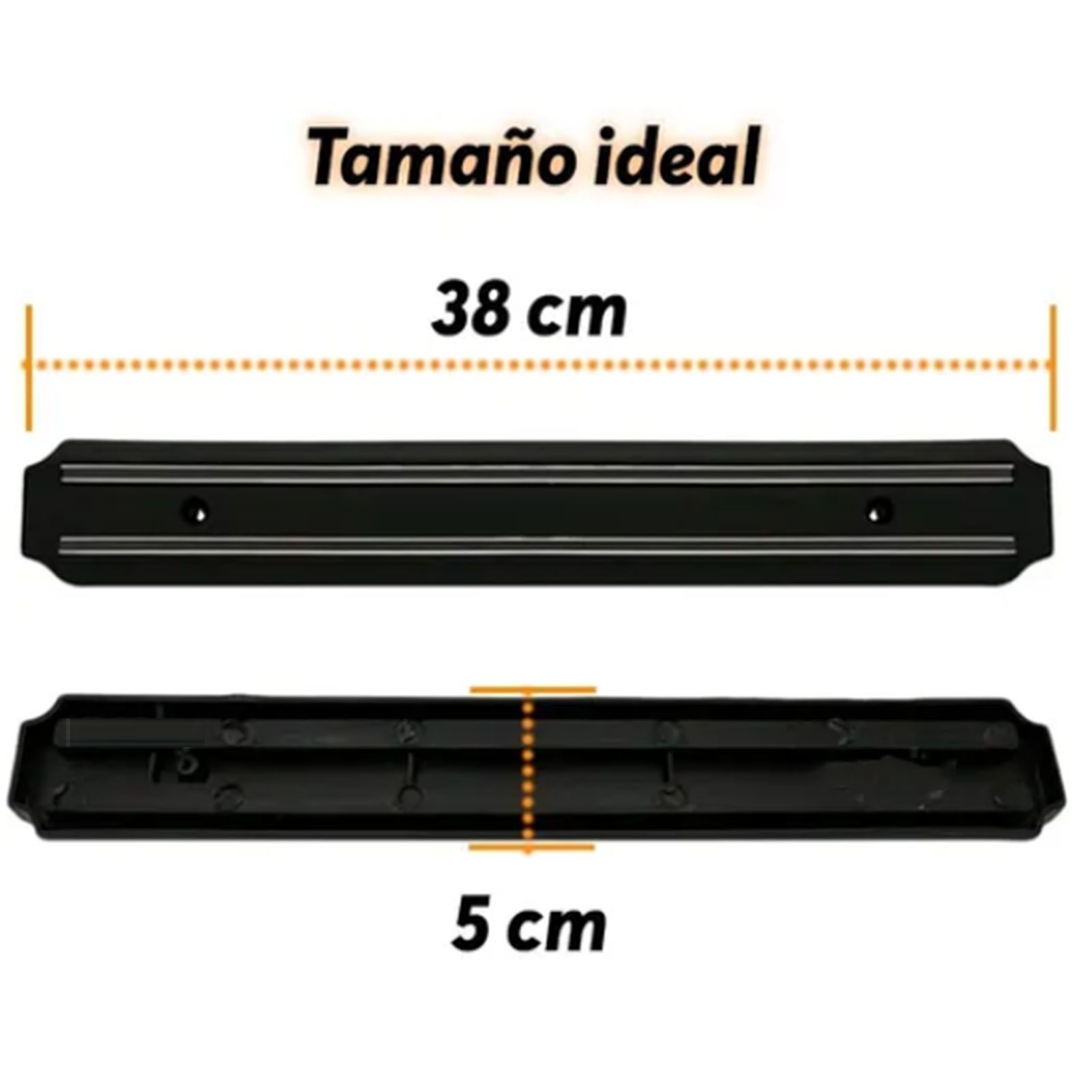Magnetic Knife Holder Modern Simple Design Multi Use Wall Mount Knife Strip 38cm view 10
