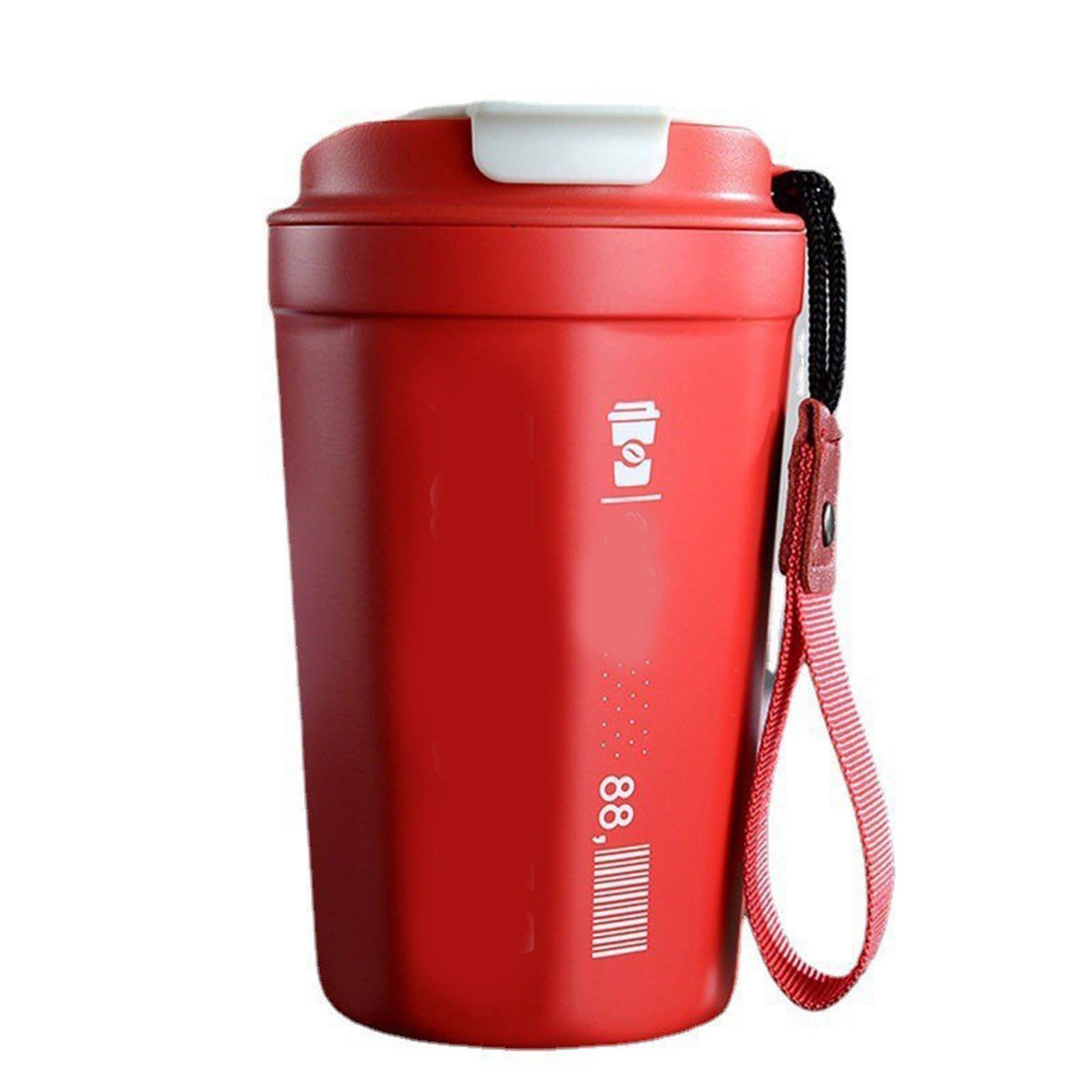 390ml Insulated Coffee Mug Keep Warm Cold Portable Stainless Steel Camping Mug