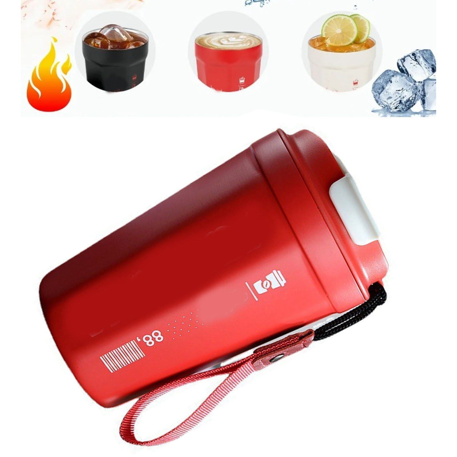 390ml Insulated Coffee Mug Keep Warm Cold Portable Stainless Steel Camping Mug view 5