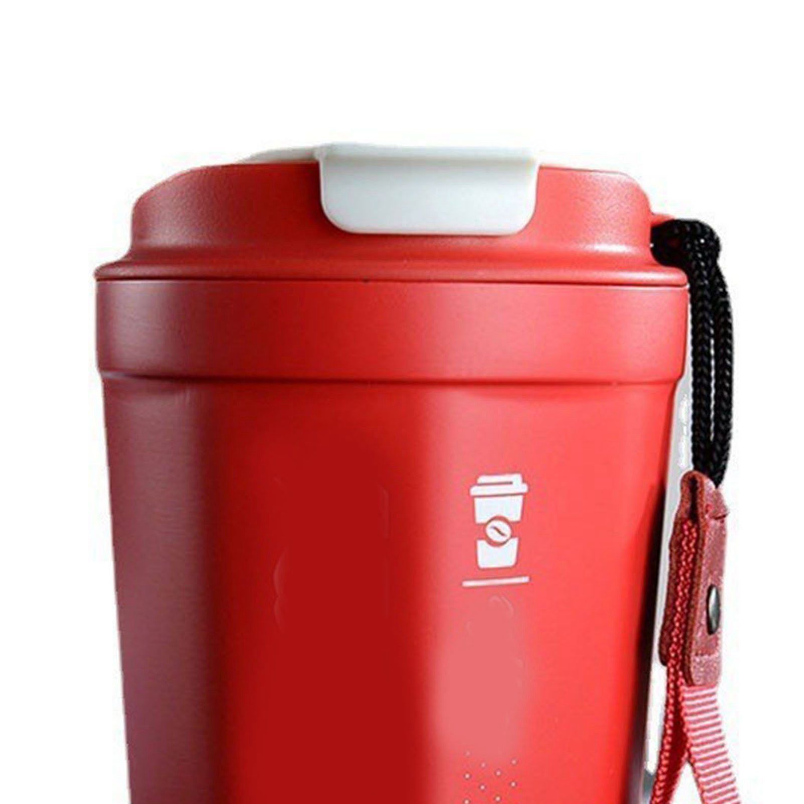 390ml Insulated Coffee Mug Keep Warm Cold Portable Stainless Steel Camping Mug view 9