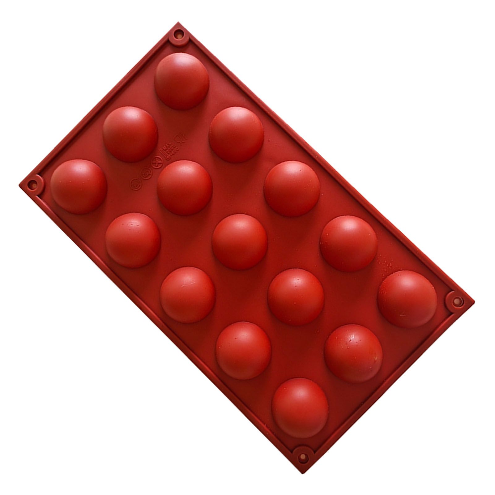 Semi Sphere Mold 15 Holes Silicone Semicircle Baking Mold for Cake Chocolate view 2