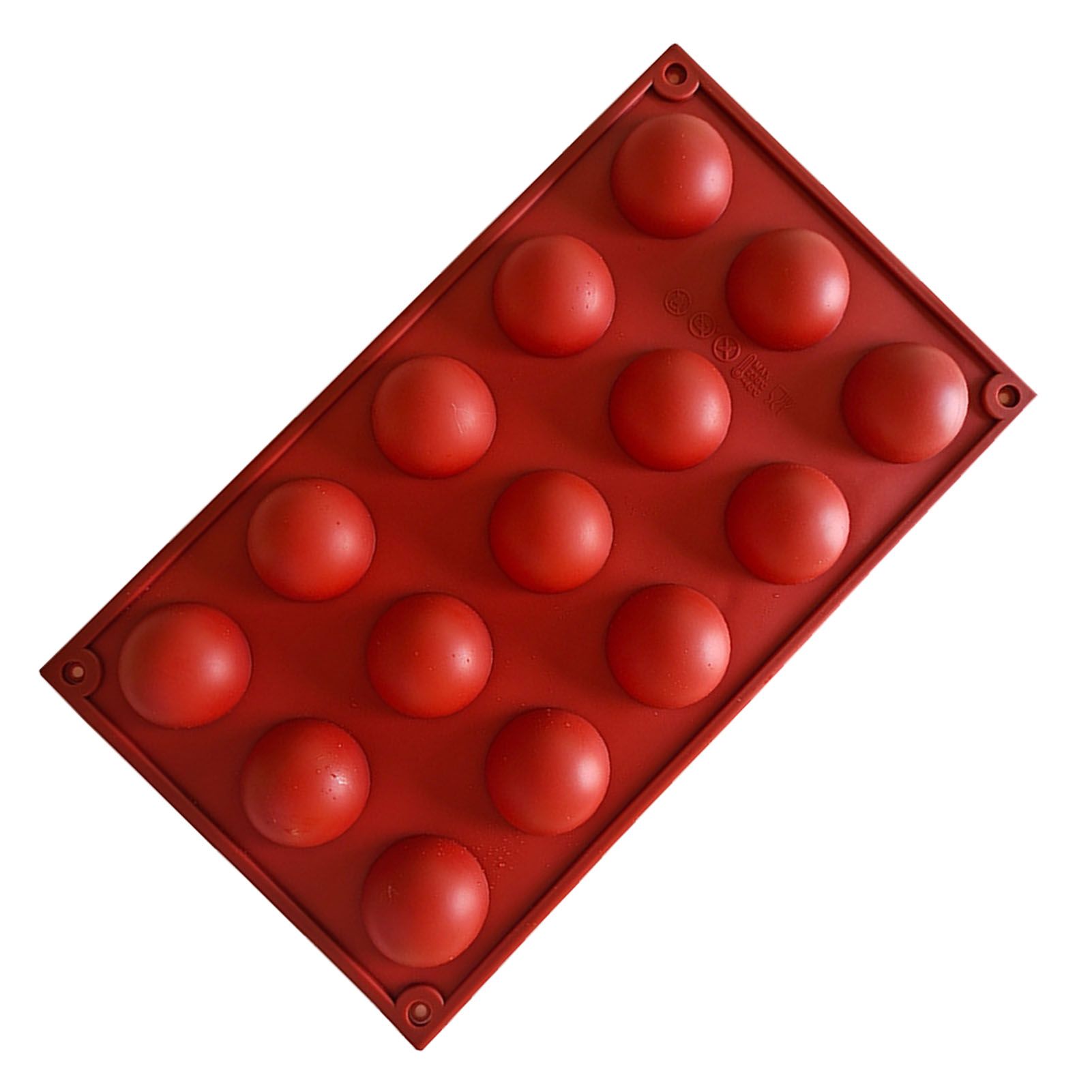 Semi Sphere Mold 15 Holes Silicone Semicircle Baking Mold for Cake Chocolate view 12