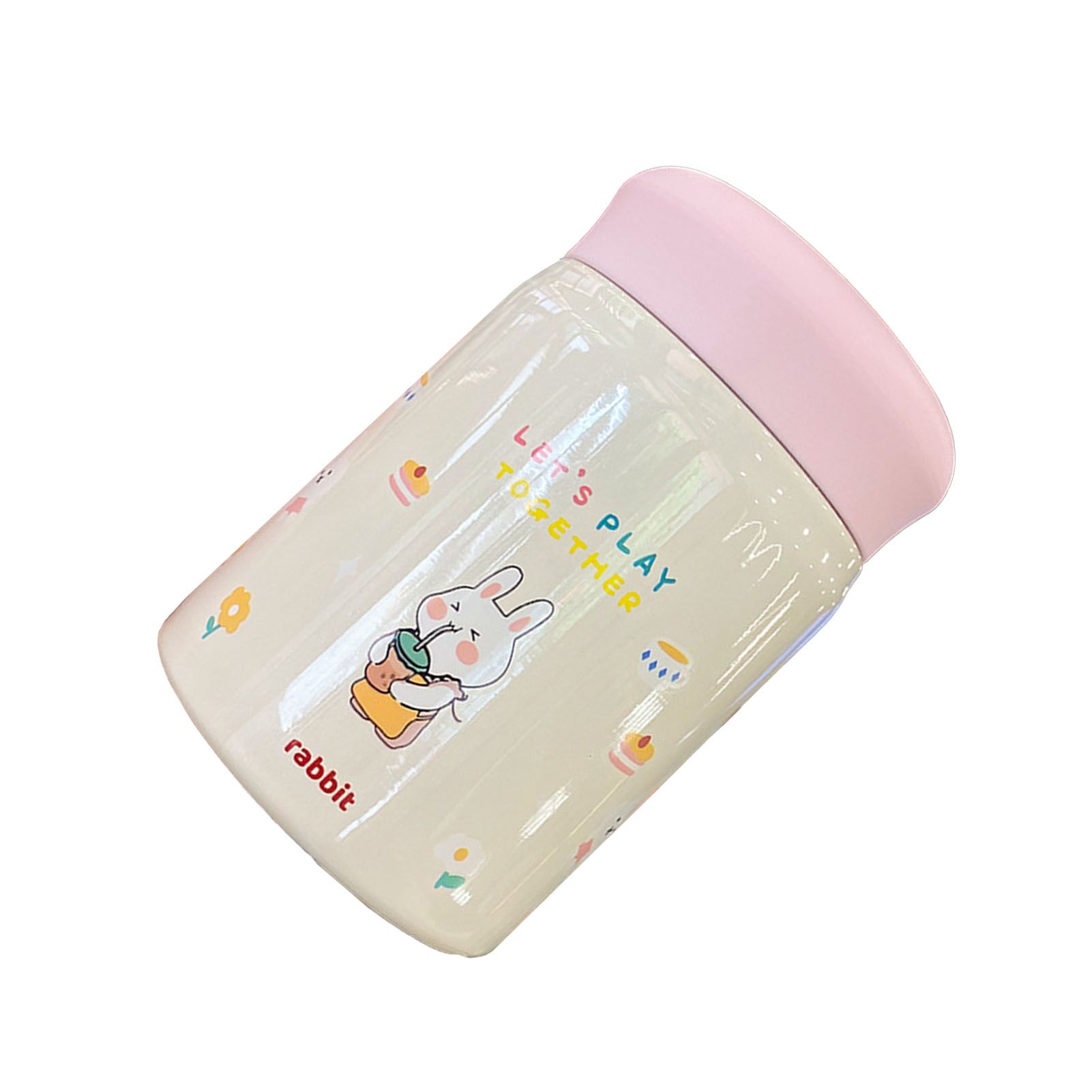 320ml Stainless Steel Insulated Vacuum Food Jar Cup Container with Lid for view 2