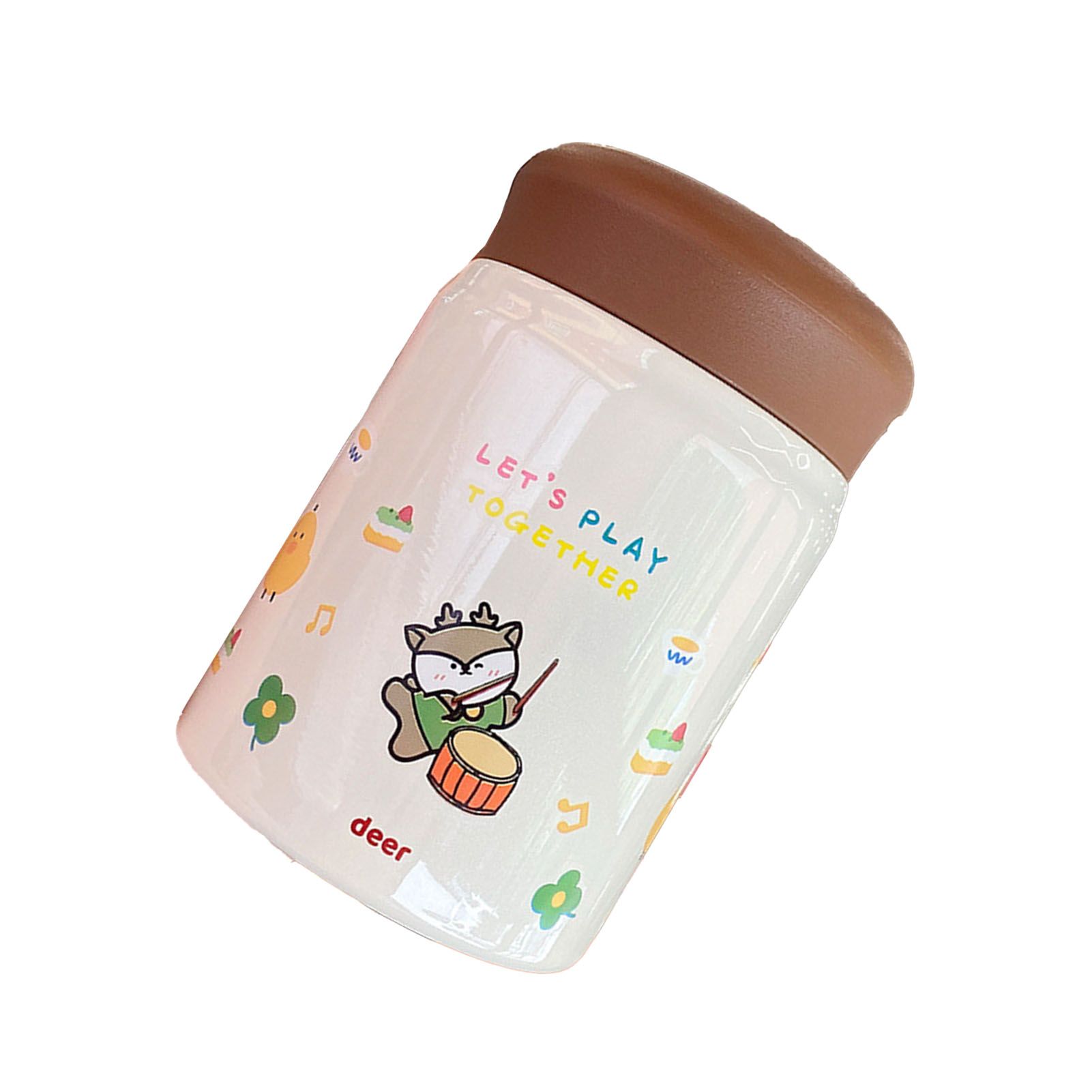 320ml Stainless Steel Insulated Vacuum Food Jar Cup Container with Lid for view 2