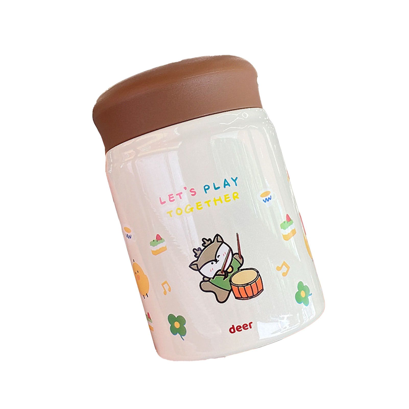 320ml Stainless Steel Insulated Vacuum Food Jar Cup Container with Lid for view 3