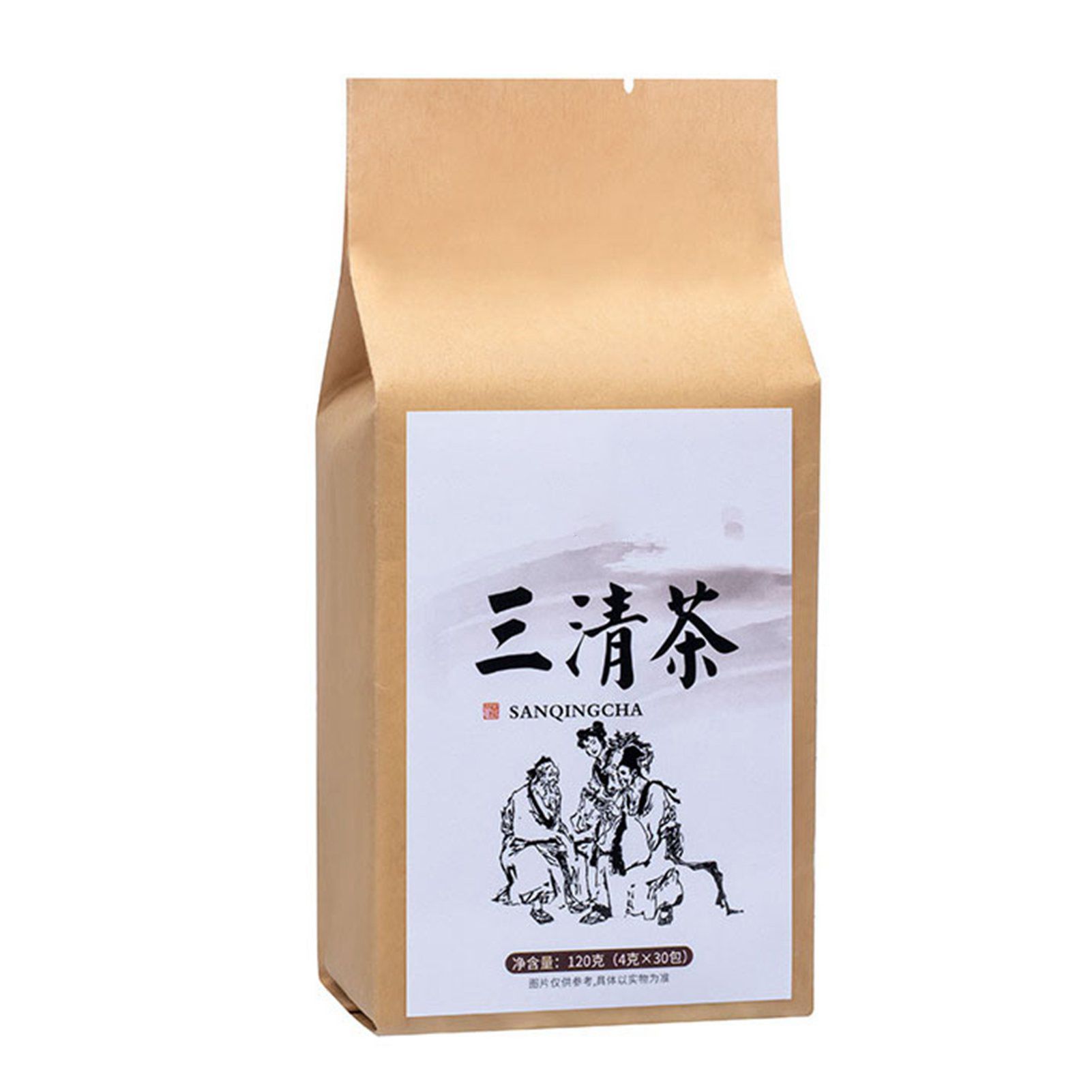 30 Bags Sanqing Tea Independent Packaging 120g 18 Mouth Shelf Life Health Tea