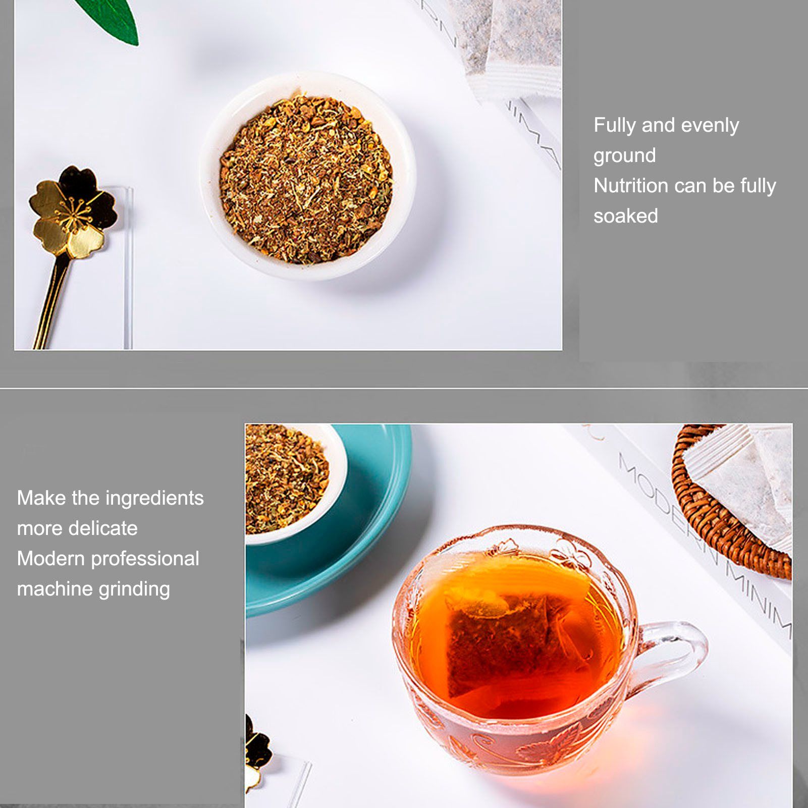 30 Bags Sanqing Tea Independent Packaging 120g 18 Mouth Shelf Life Health Tea view 11