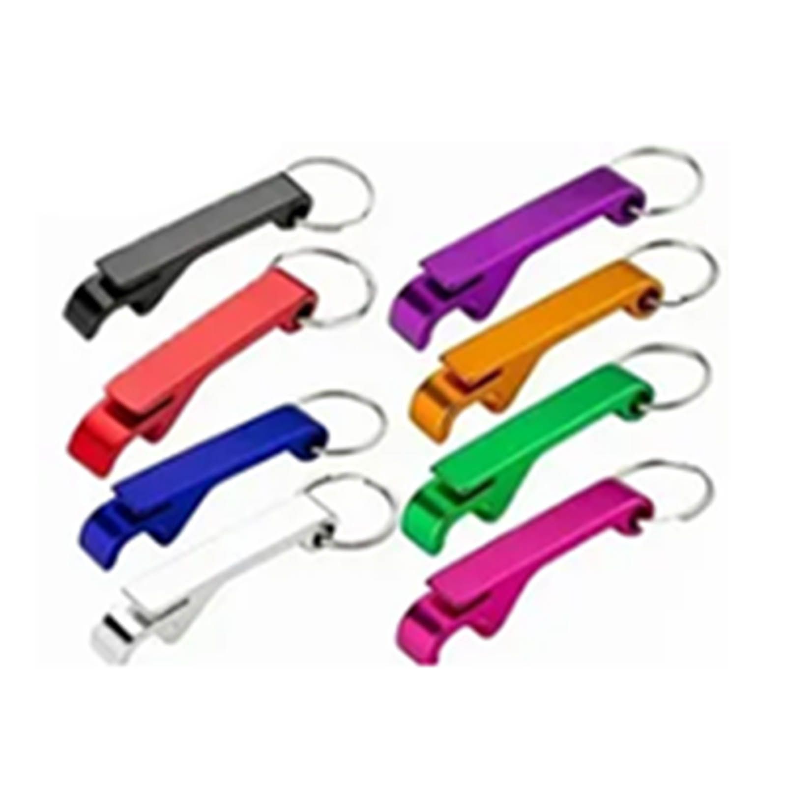 50pcs Keychain Bottle Opener Aluminum Alloy Mini Pocket Beer Beverage Opener view 2