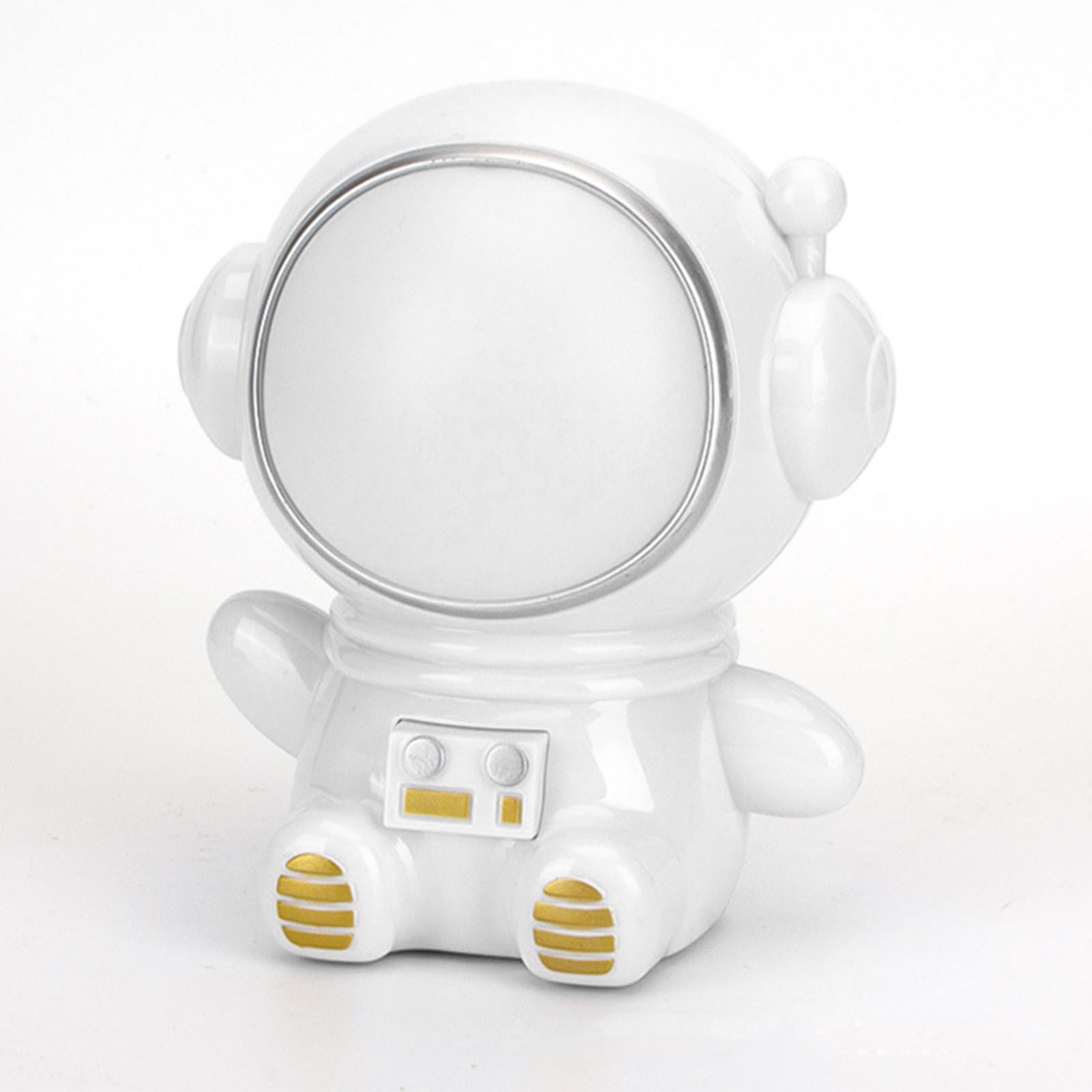 Night Light 3 Modes LED Colorful Cute Astronaut Appearance USB Port Bedside view 5