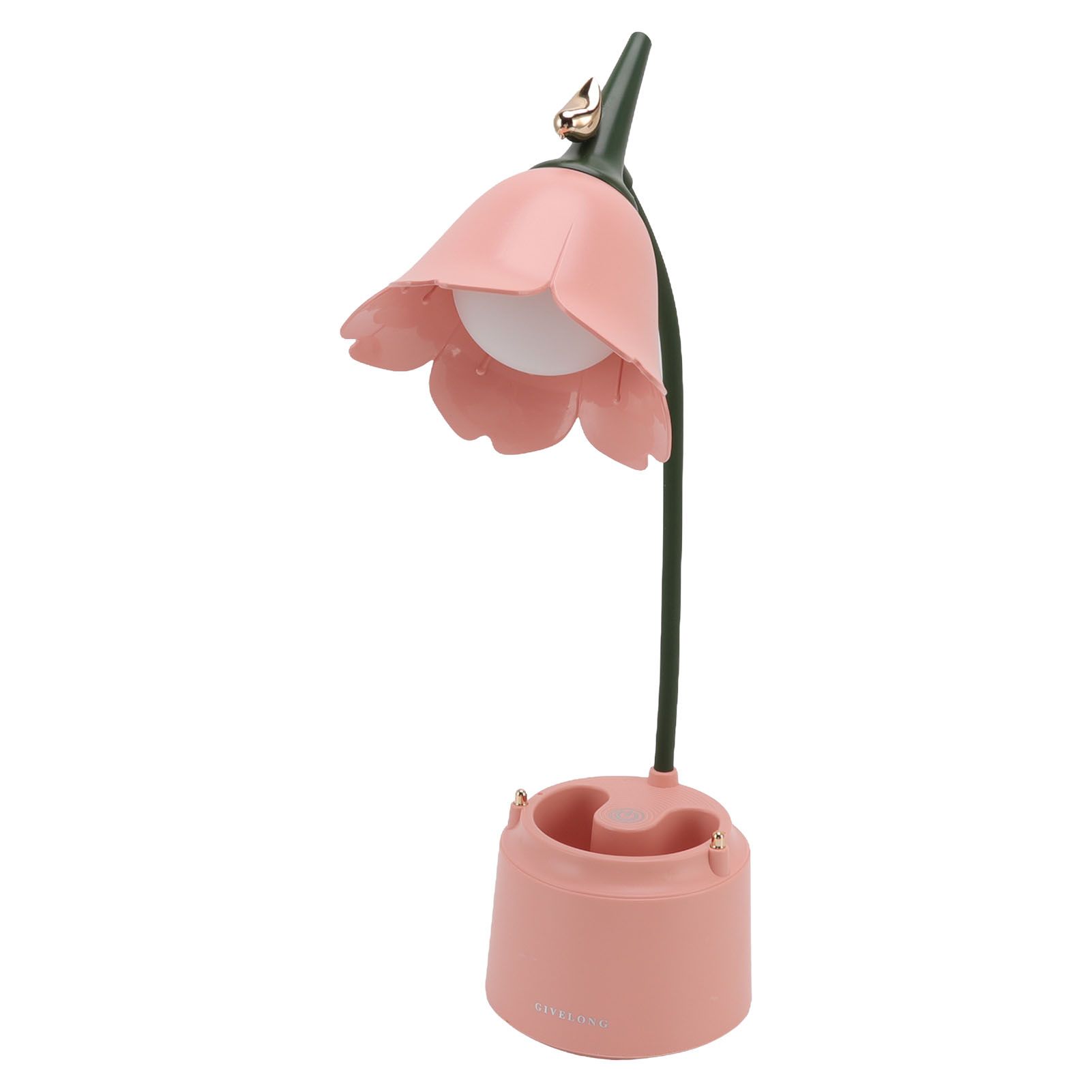 5V 3W Table Lamp USB Flowers and Birds Designed Folding Energy Saving Eye view 3