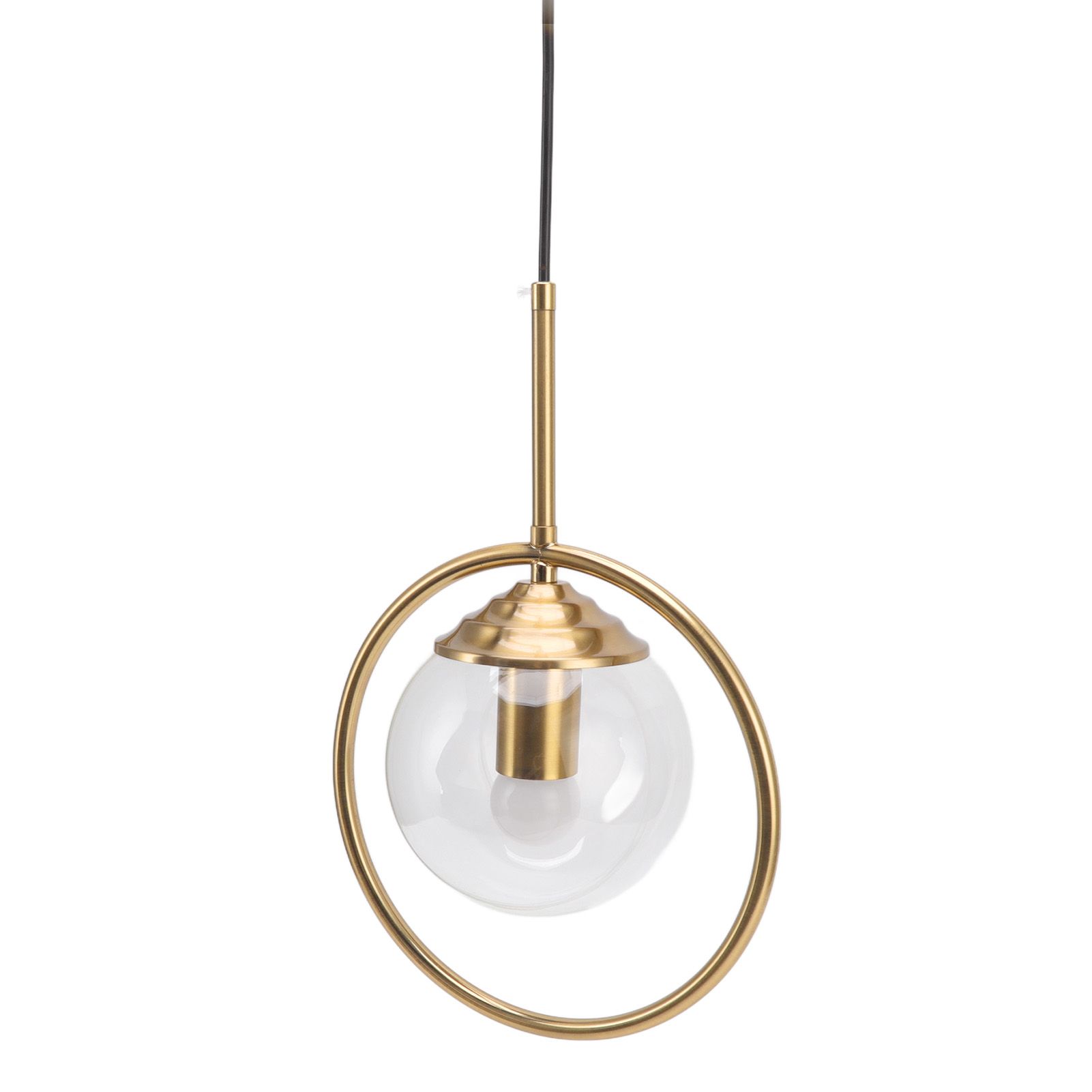 Ceiling Pendant Lamp E27/E26 Calibre Glass Iron Minimalist Style Hanging view 7