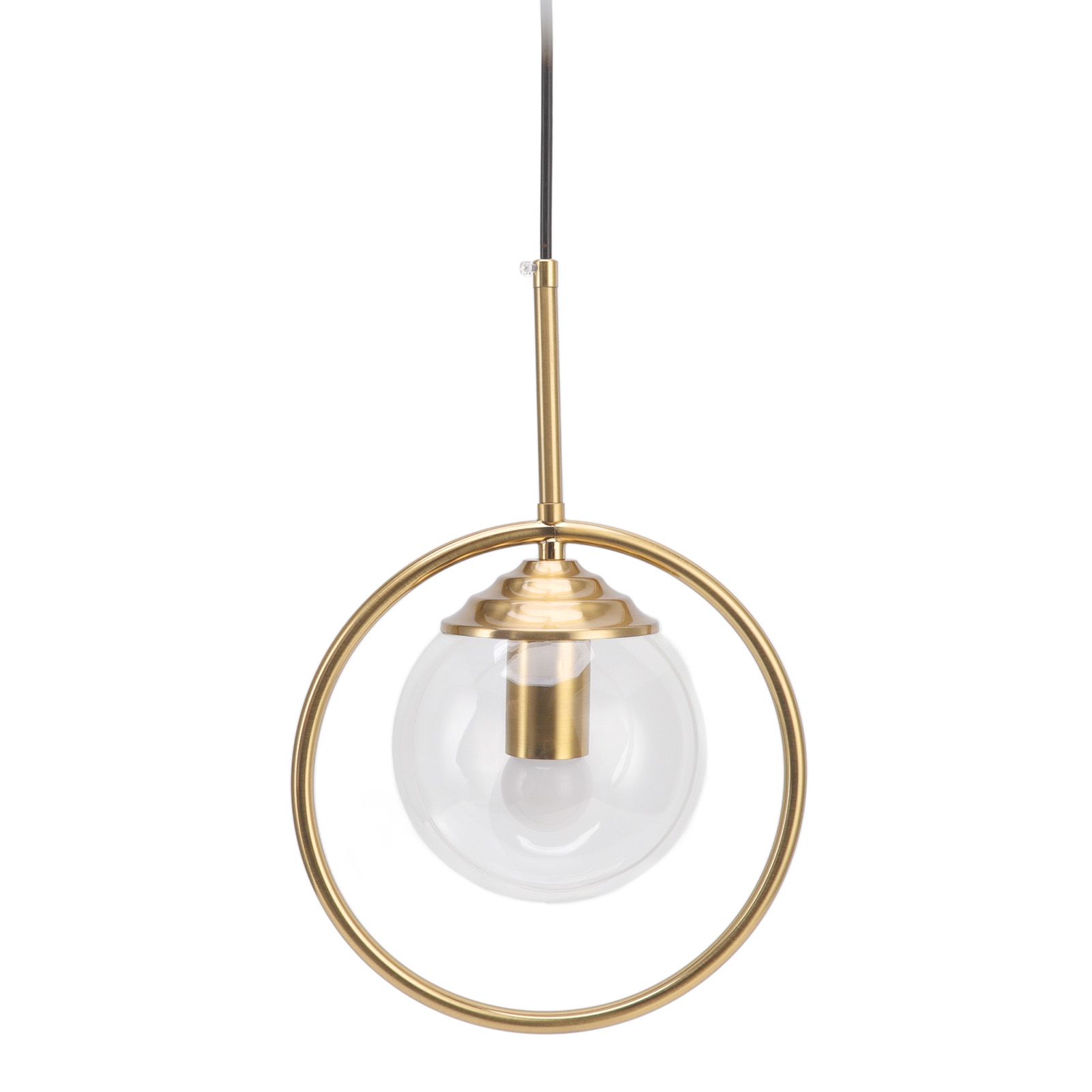 Ceiling Pendant Lamp E27/E26 Calibre Glass Iron Minimalist Style Hanging view 8