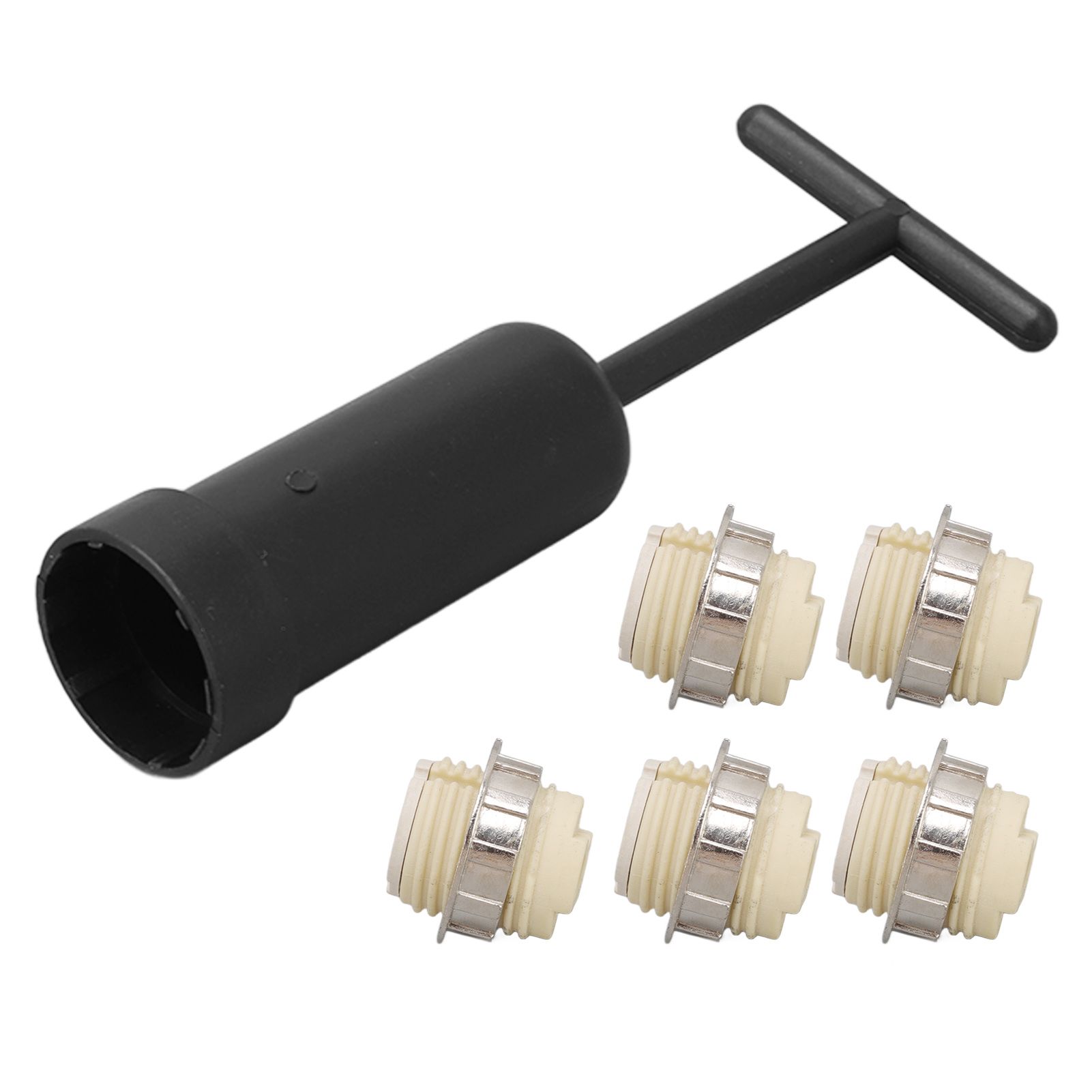 5Pcs G9 Ceramic Lamp Holder Temperature Resistance Zinc Alloy Ring Light Bulb view 6