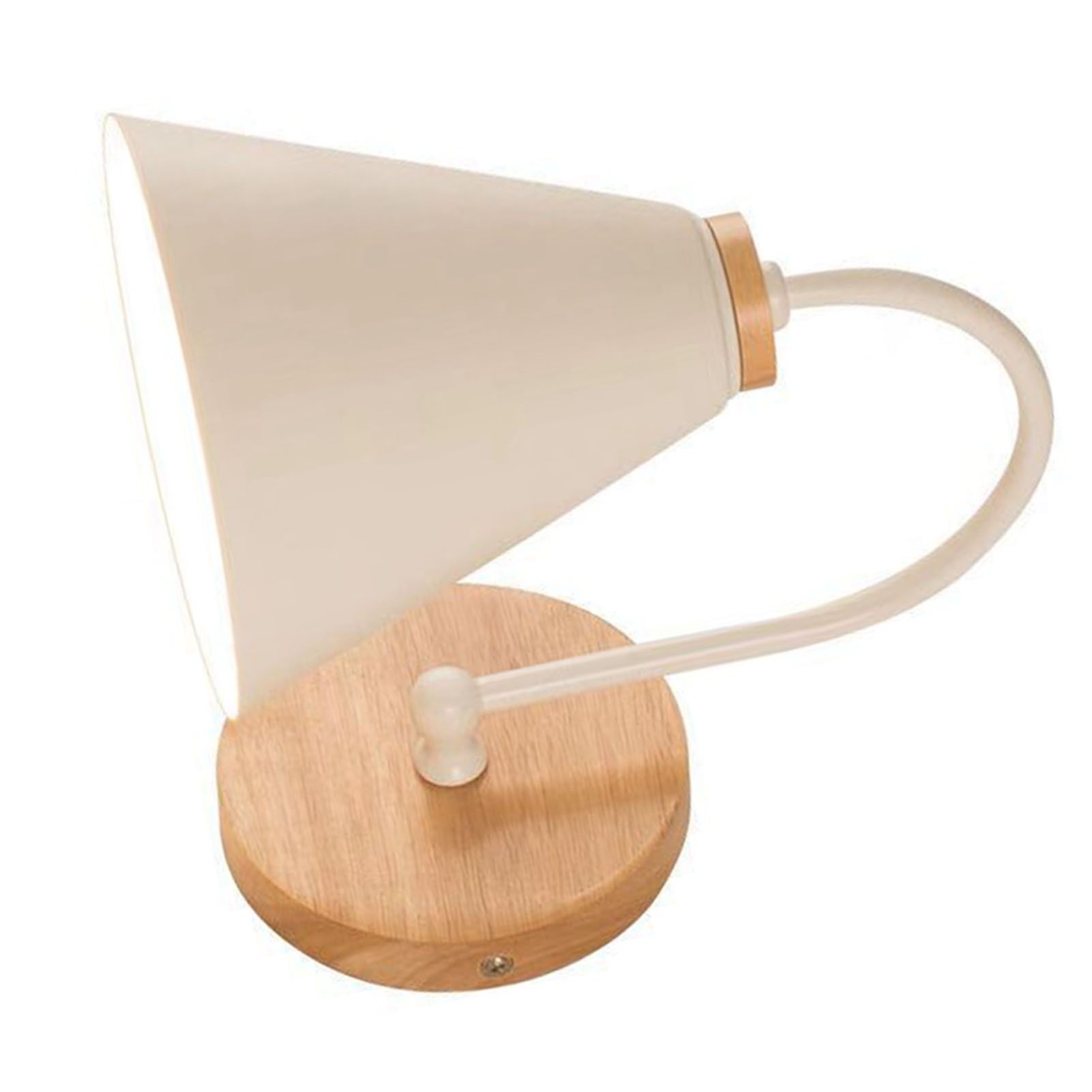 Corridor Wall Lamp Iron Lampshade Wall Mounted Curved Light for Bedroom Living view 4
