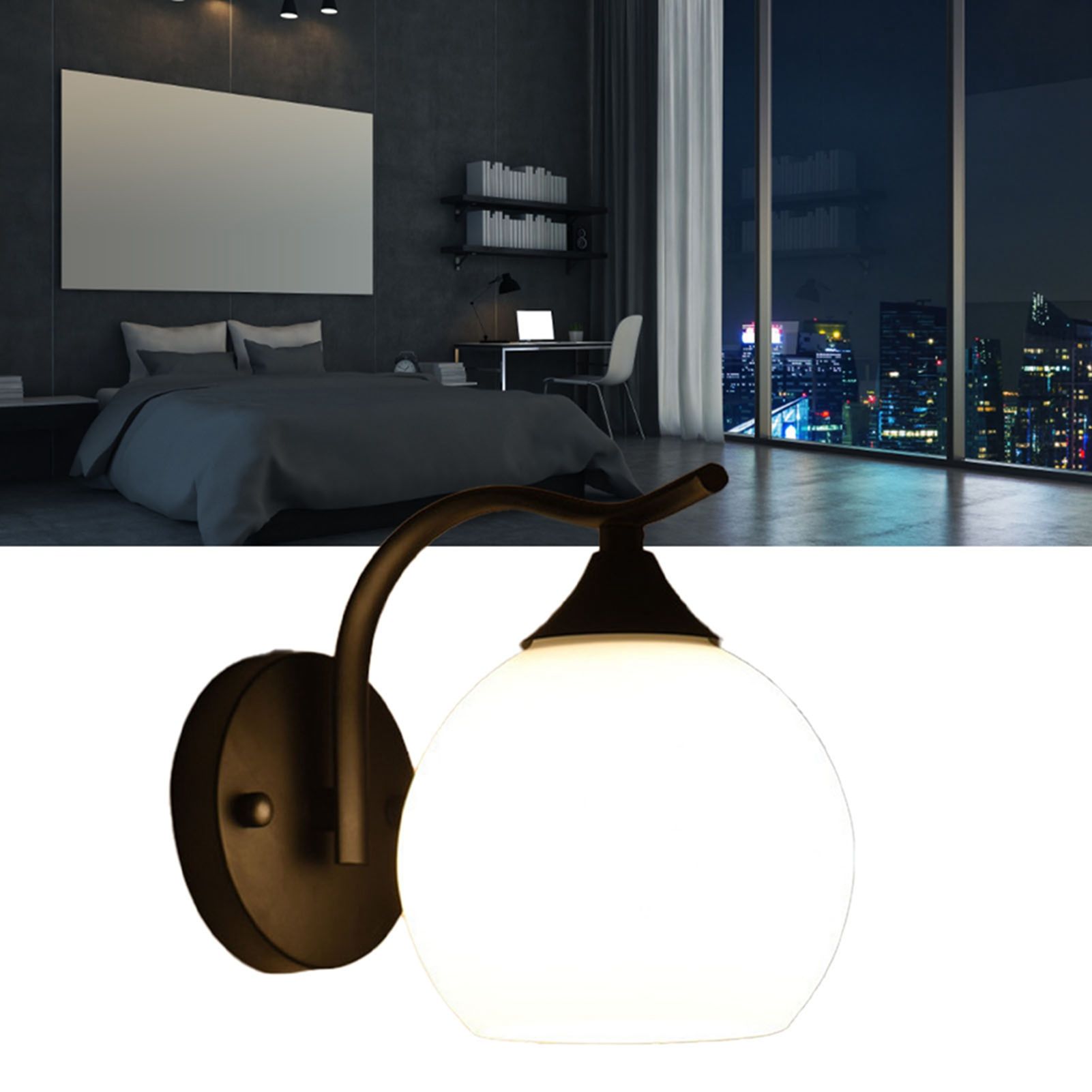 Wall Lamp Exquisite American Style Rust Resistance Wall Light for Living Room view 10