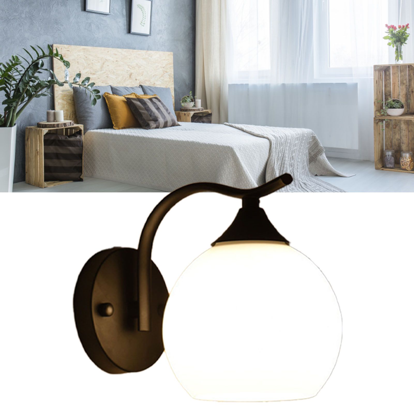 Wall Lamp Exquisite American Style Rust Resistance Wall Light for Living Room view 12
