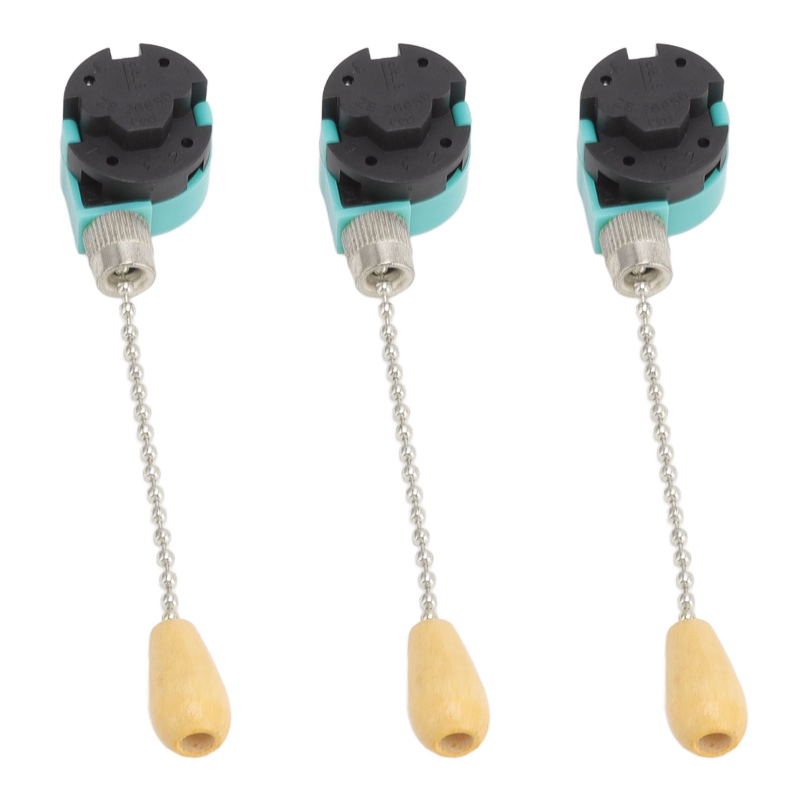 3Pcs Ceiling Light Pull Chain Switch 3 Speed 4 Wire Ceiling Fan Lamp Switch view 4
