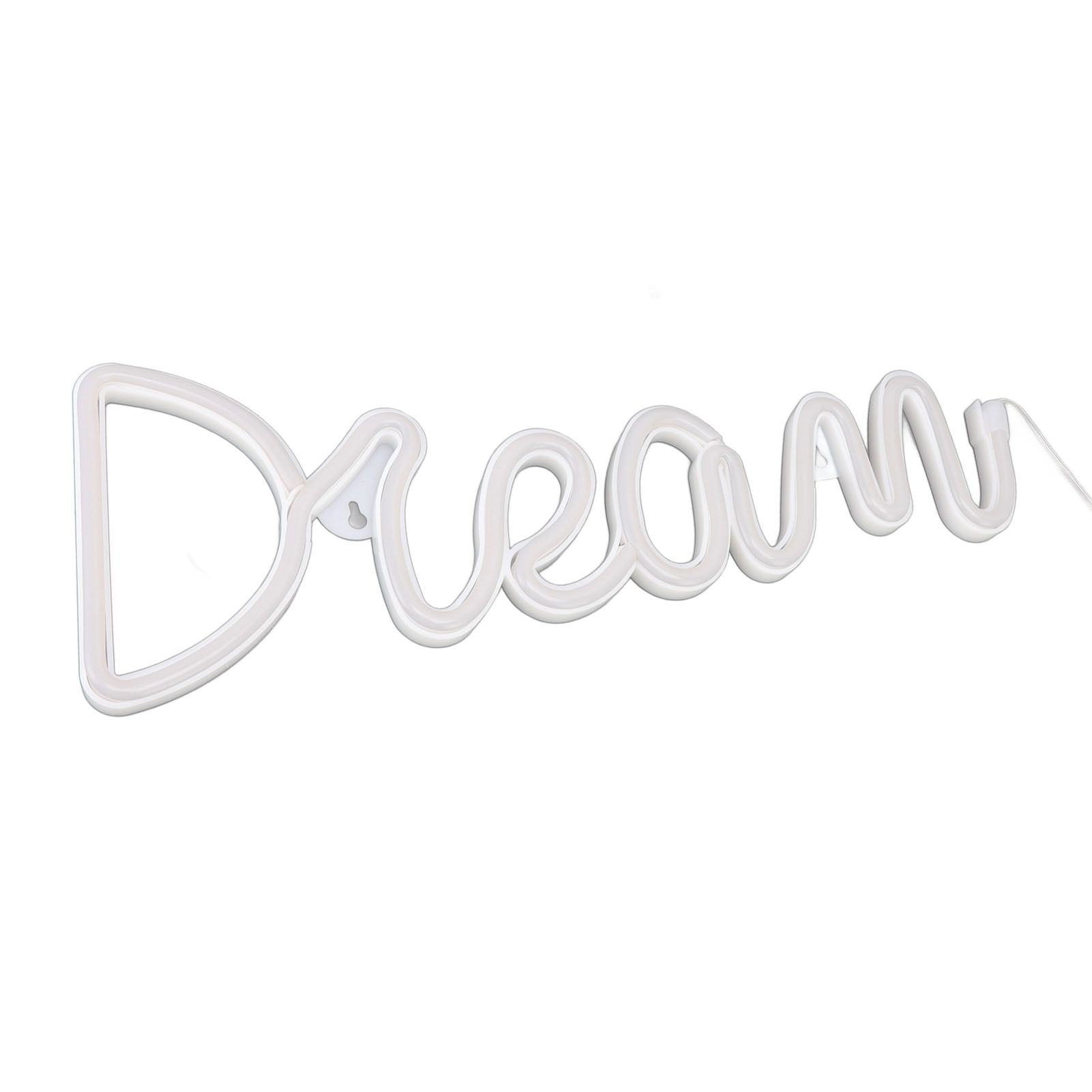 LED Neon Light Dream Battery USB Operated Neon Wall Light for Bedroom Living view 10