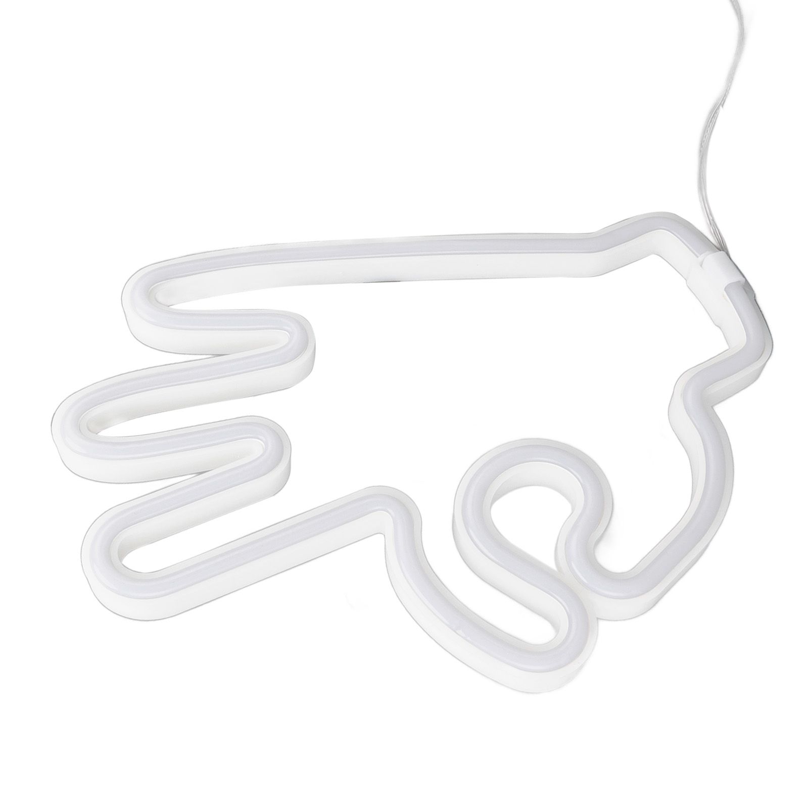Hand Finger Neon Light OK Shaped LED Neon Sign Battery USB and Battery Powered view 7