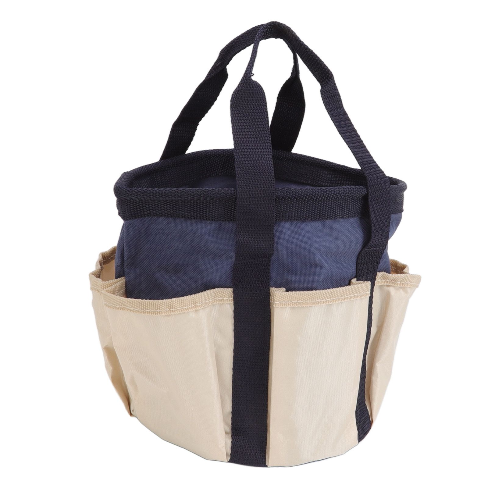 Round Garden Tools Bag 6 Pockets Oxford Cloth Gardening Tool Storage Tote for view 6