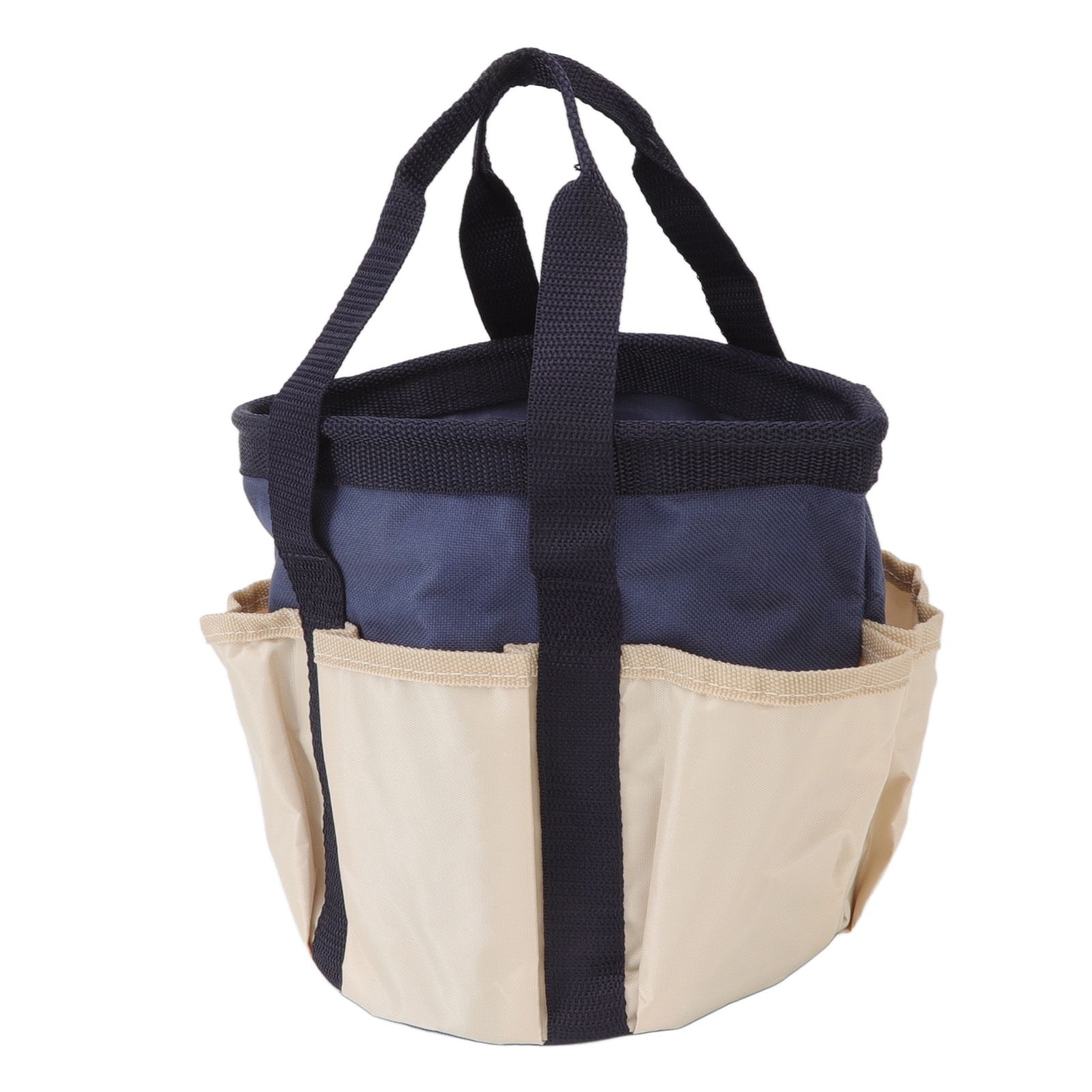 Round Garden Tools Bag 6 Pockets Oxford Cloth Gardening Tool Storage Tote for view 7