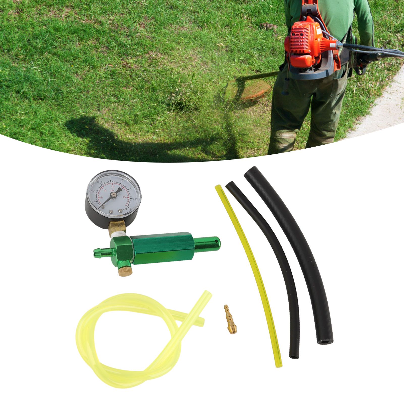 Carburetor Leak Detector Pressure Gauge Replacement for Walbro 57211 Outdoor view 12