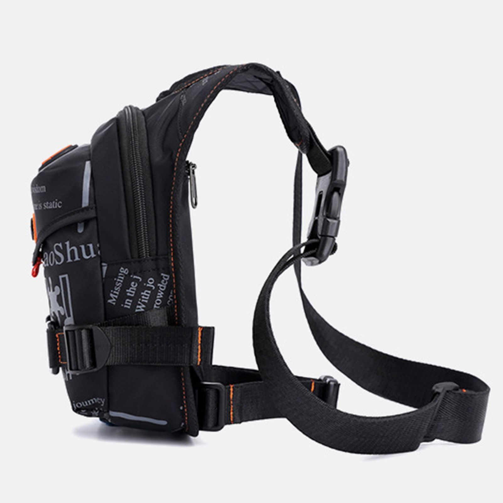 Motorcycle Leg Bag Portable Waterproof Nylon Waist Pack Outdoor Cycling Cross view 12