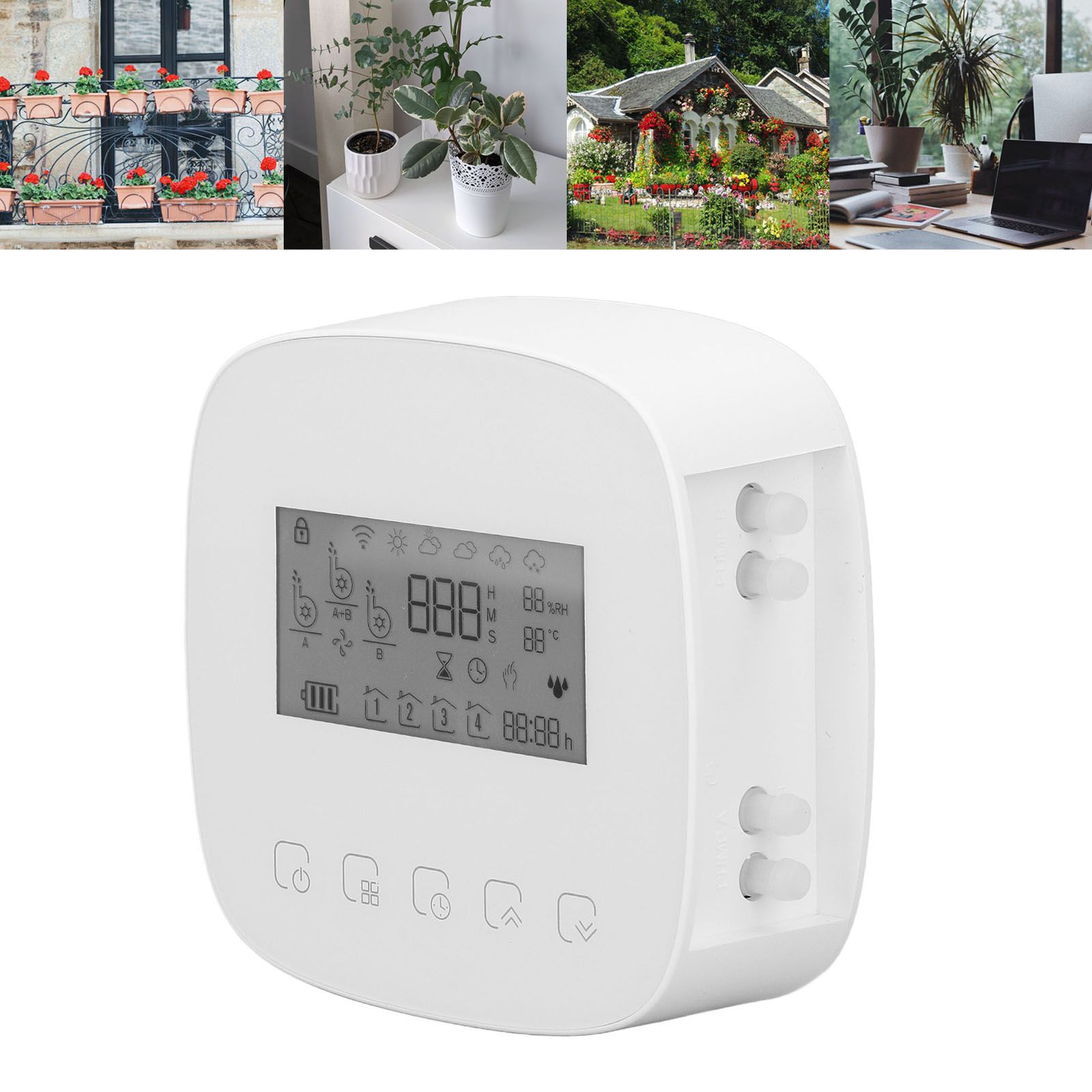 Automatic Drip Irrigation Kit Smart APP WiFi Programmable Timing Irrigaition view 12