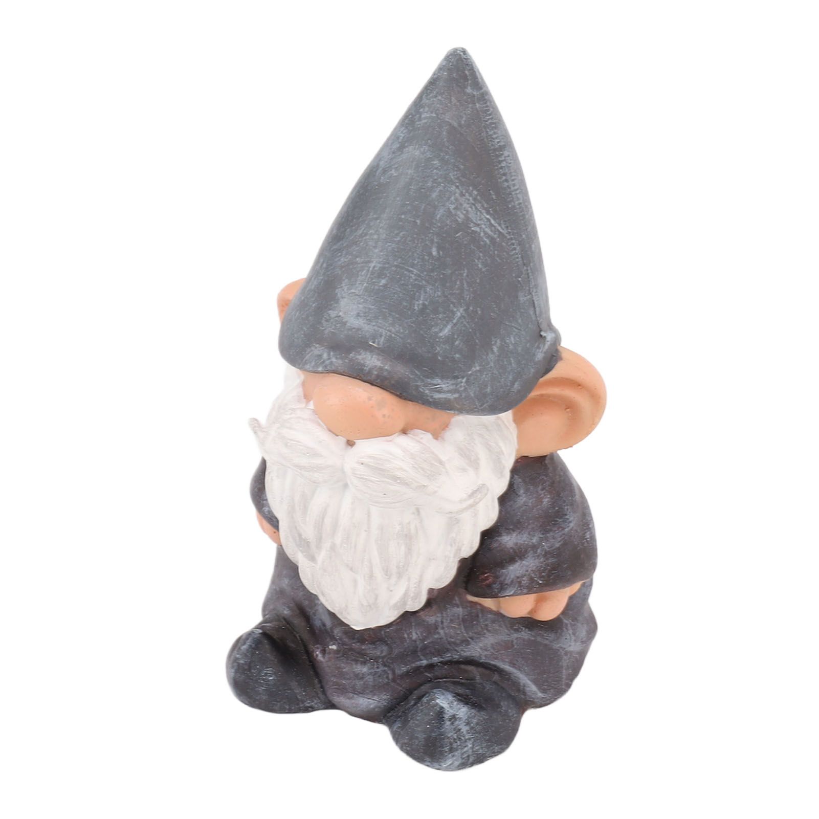 Garden Gnome Resin Structure Stable Bottom Retro Style Gnome Figurine for view 2