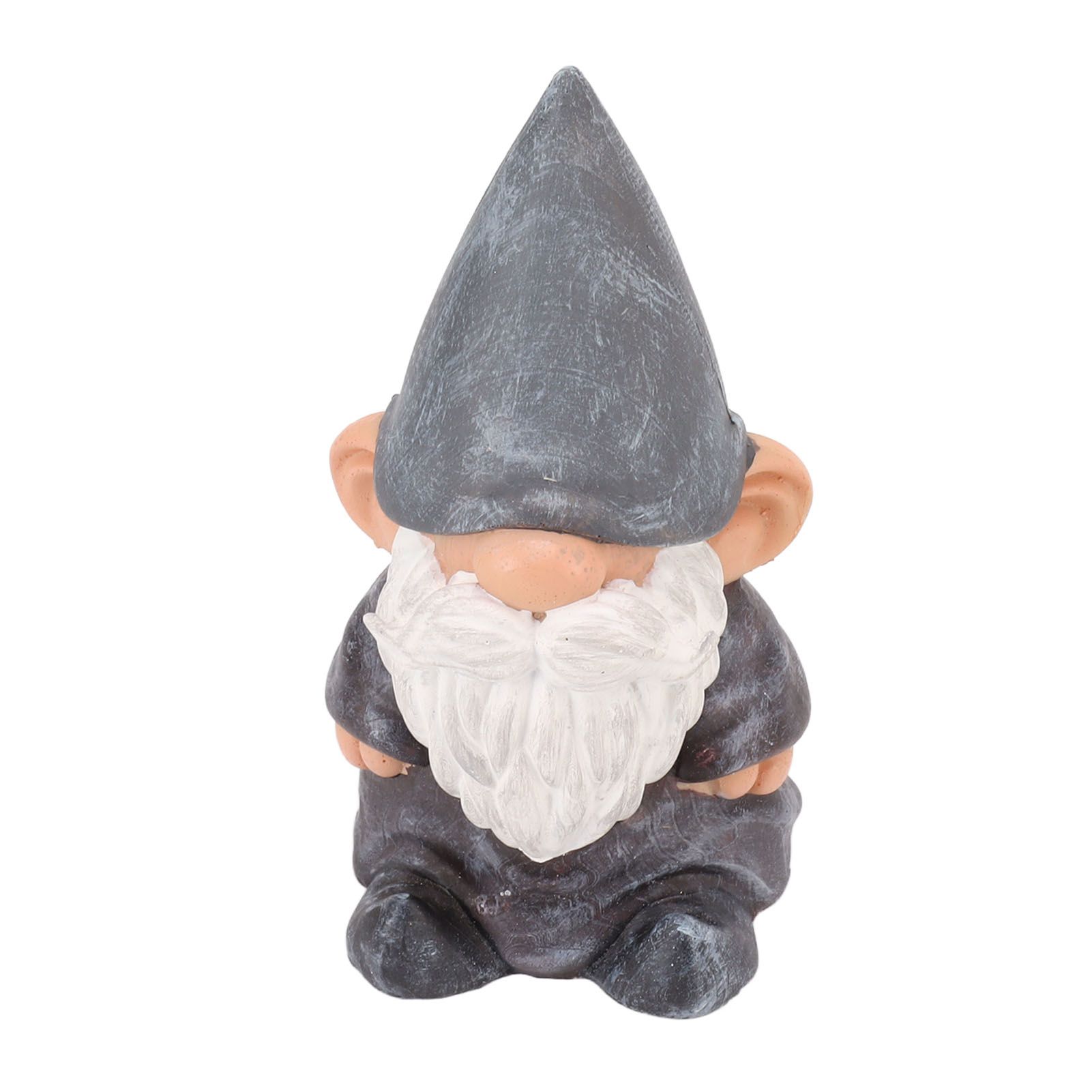Garden Gnome Resin Structure Stable Bottom Retro Style Gnome Figurine for view 3
