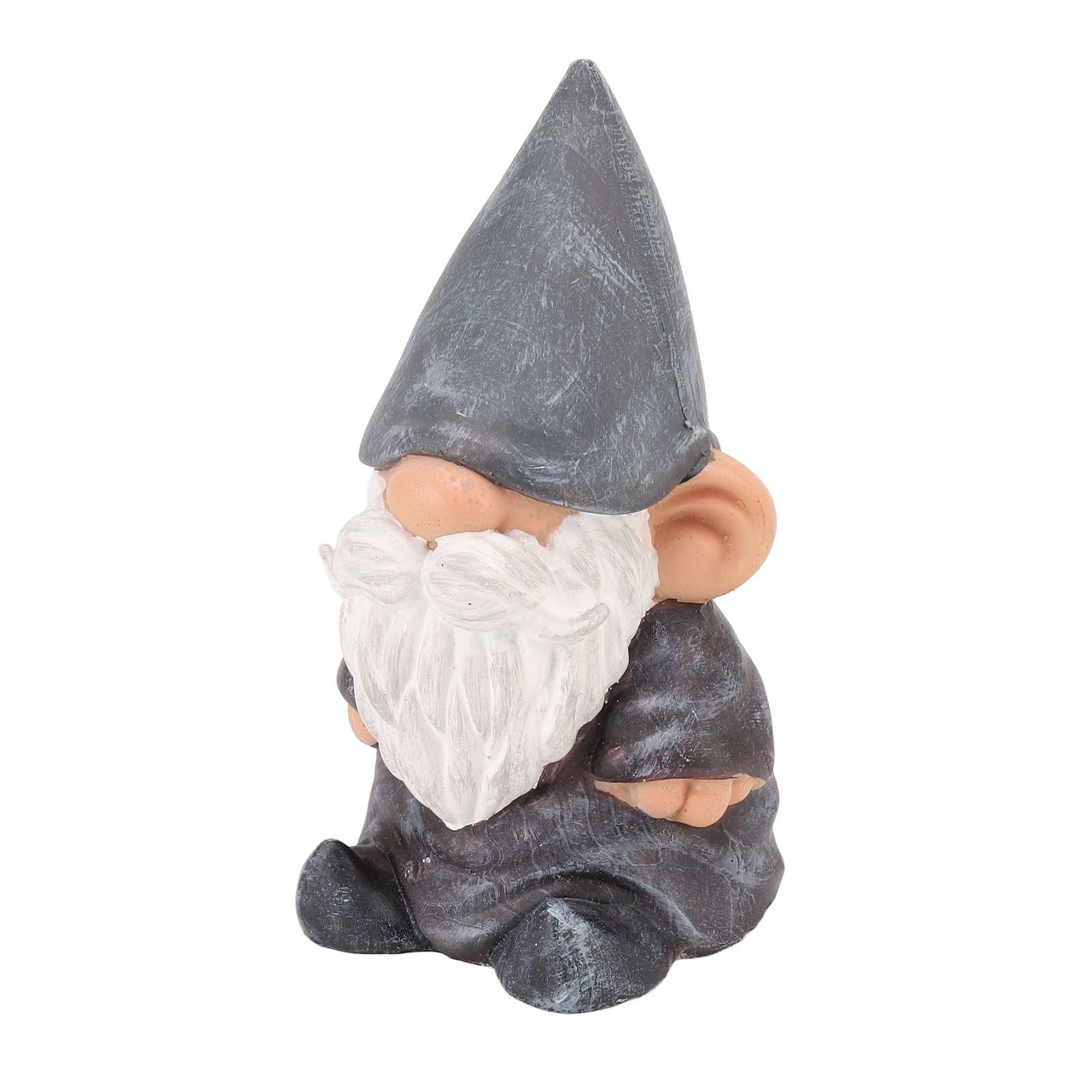 Garden Gnome Resin Structure Stable Bottom Retro Style Gnome Figurine for view 4