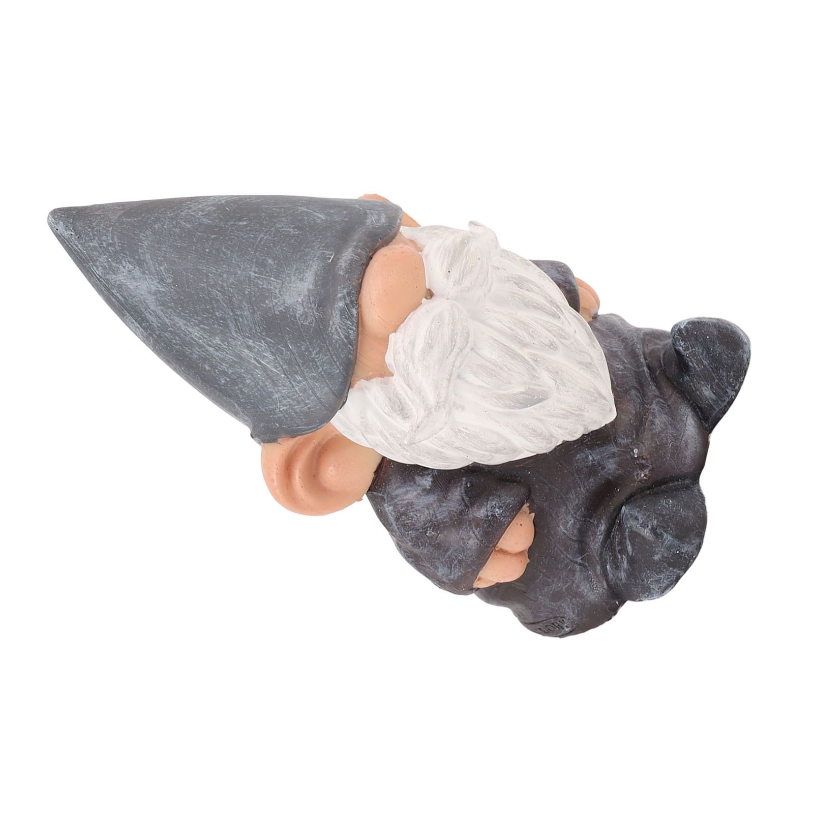 Garden Gnome Resin Structure Stable Bottom Retro Style Gnome Figurine for view 6